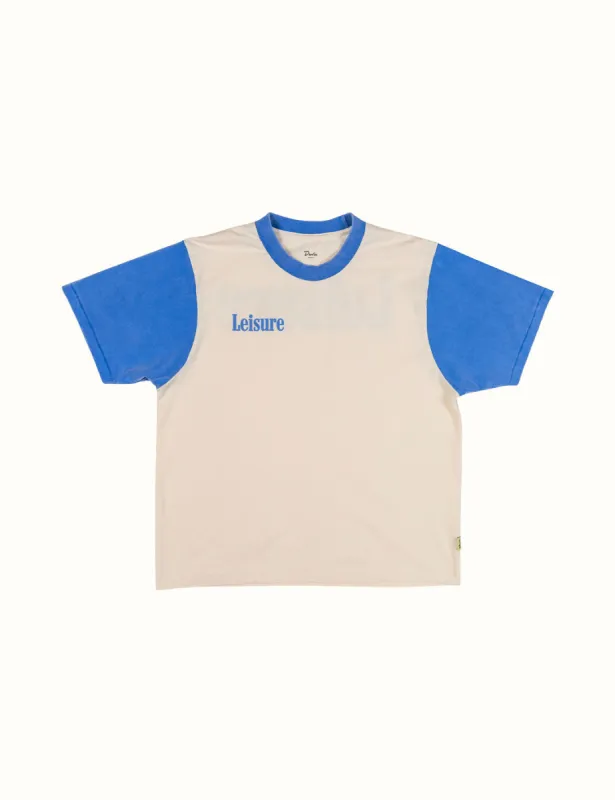 Leisure Sleeves Tee - Blue sold by Duvin Design