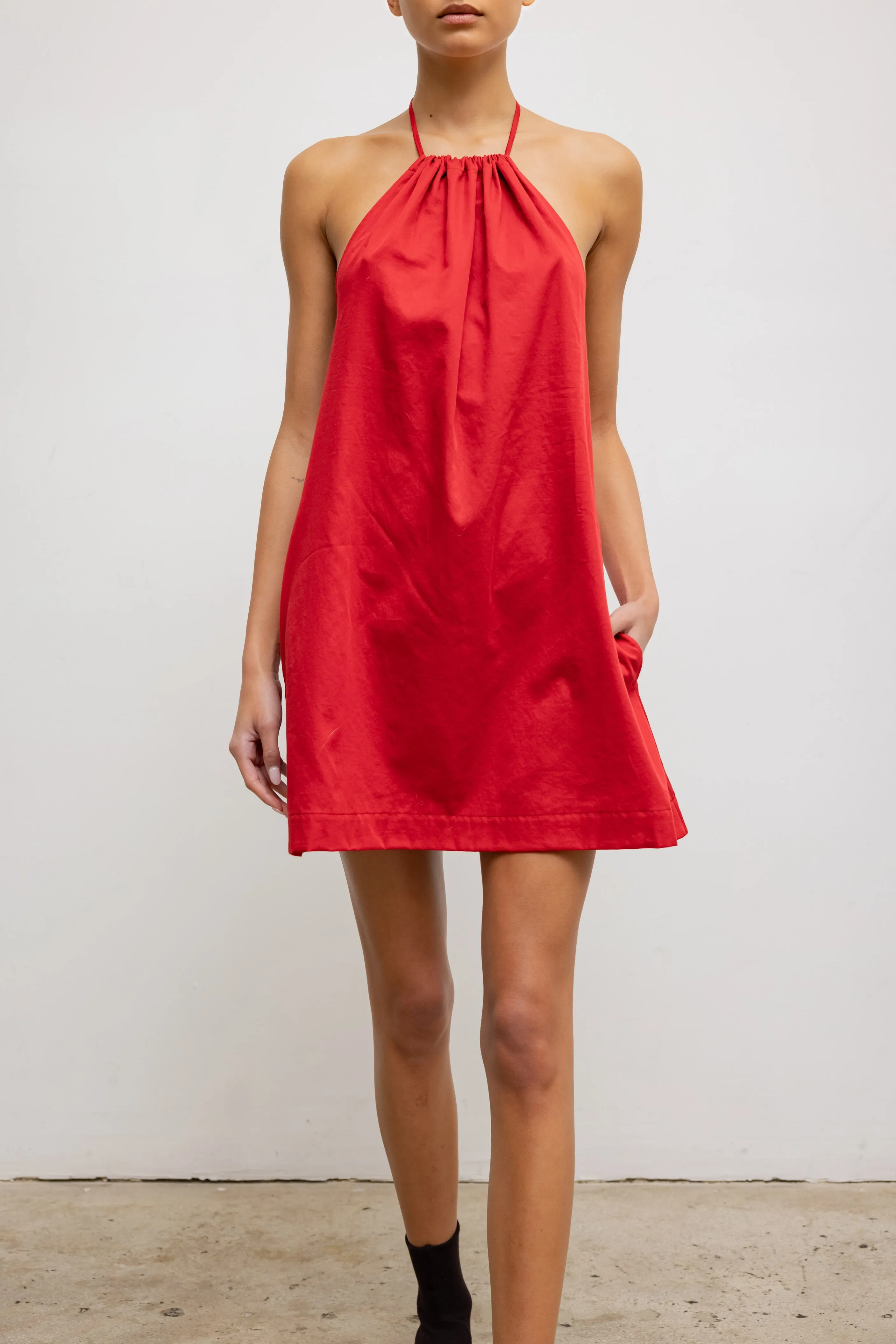 Yoko Halter Mini Dress sold by Leset product image thumbnail 4