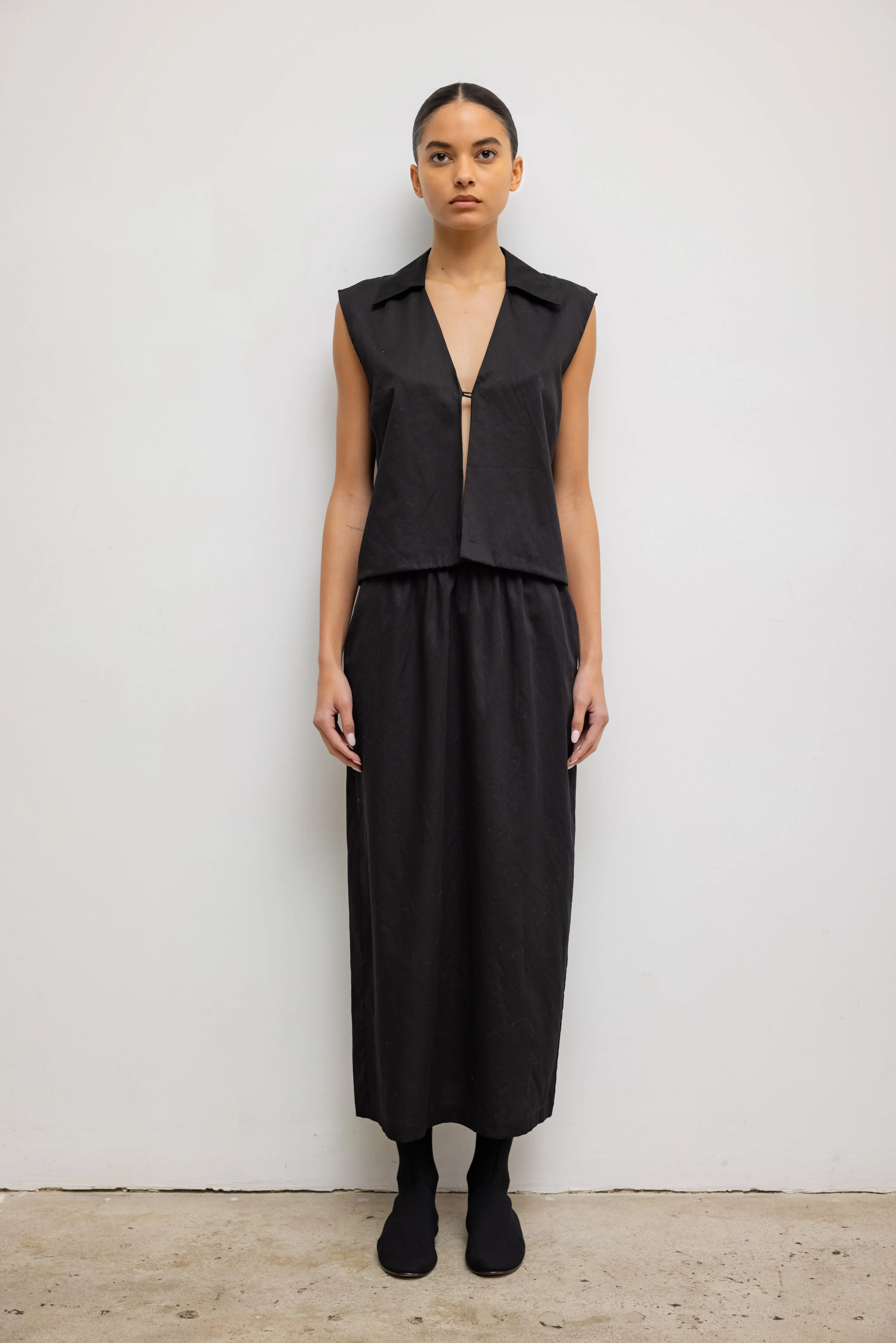 Yoko Midi Skirt sold by Leset