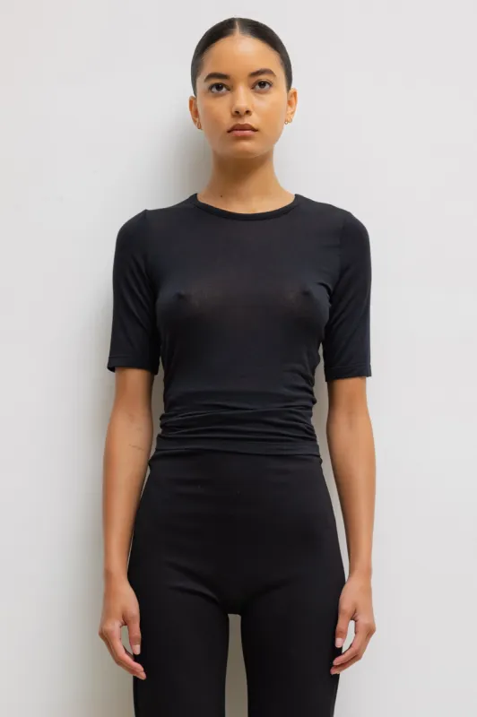 Julien Mid Sleeve Tee made by Leset