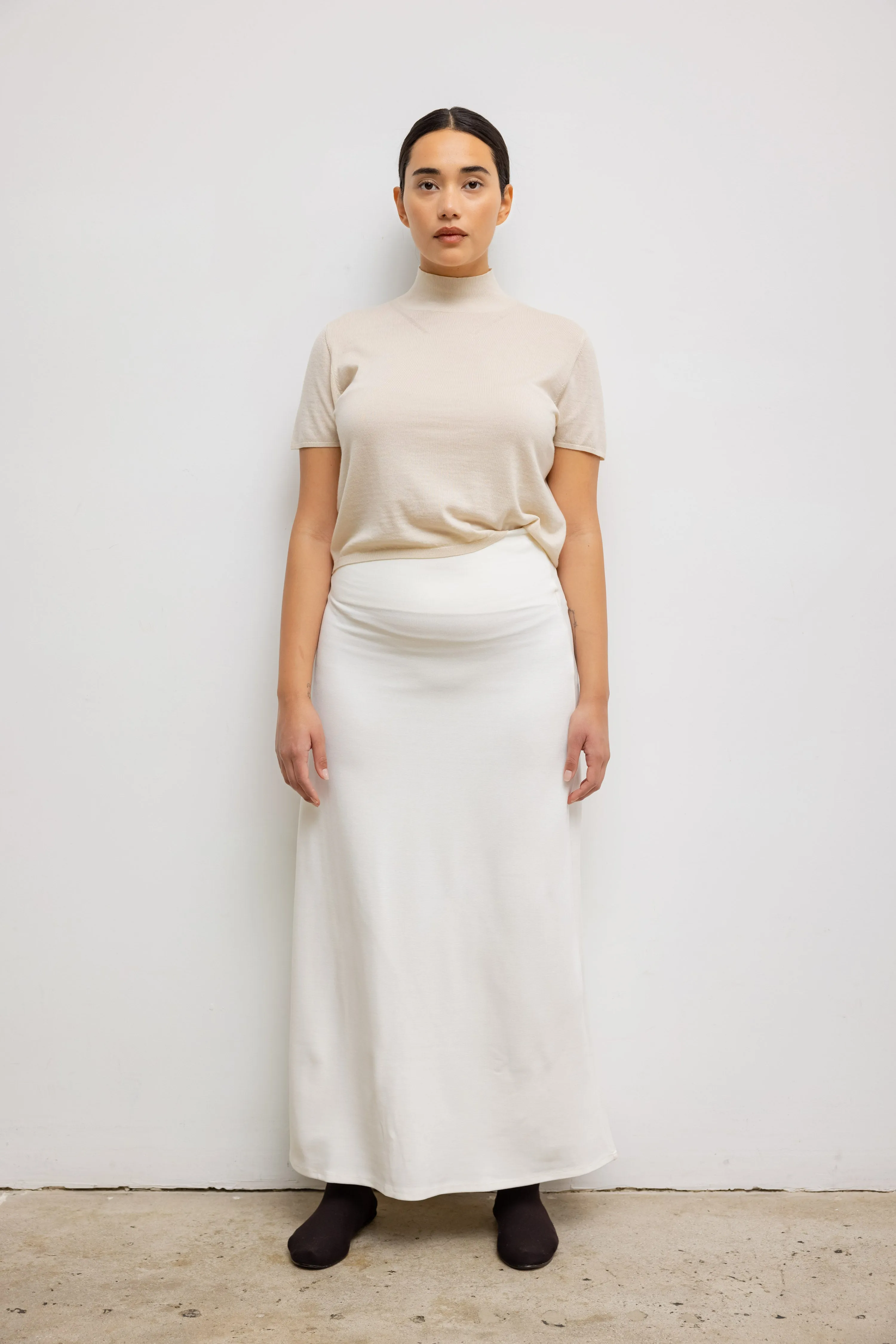 Rio Midi Skirt sold by Leset