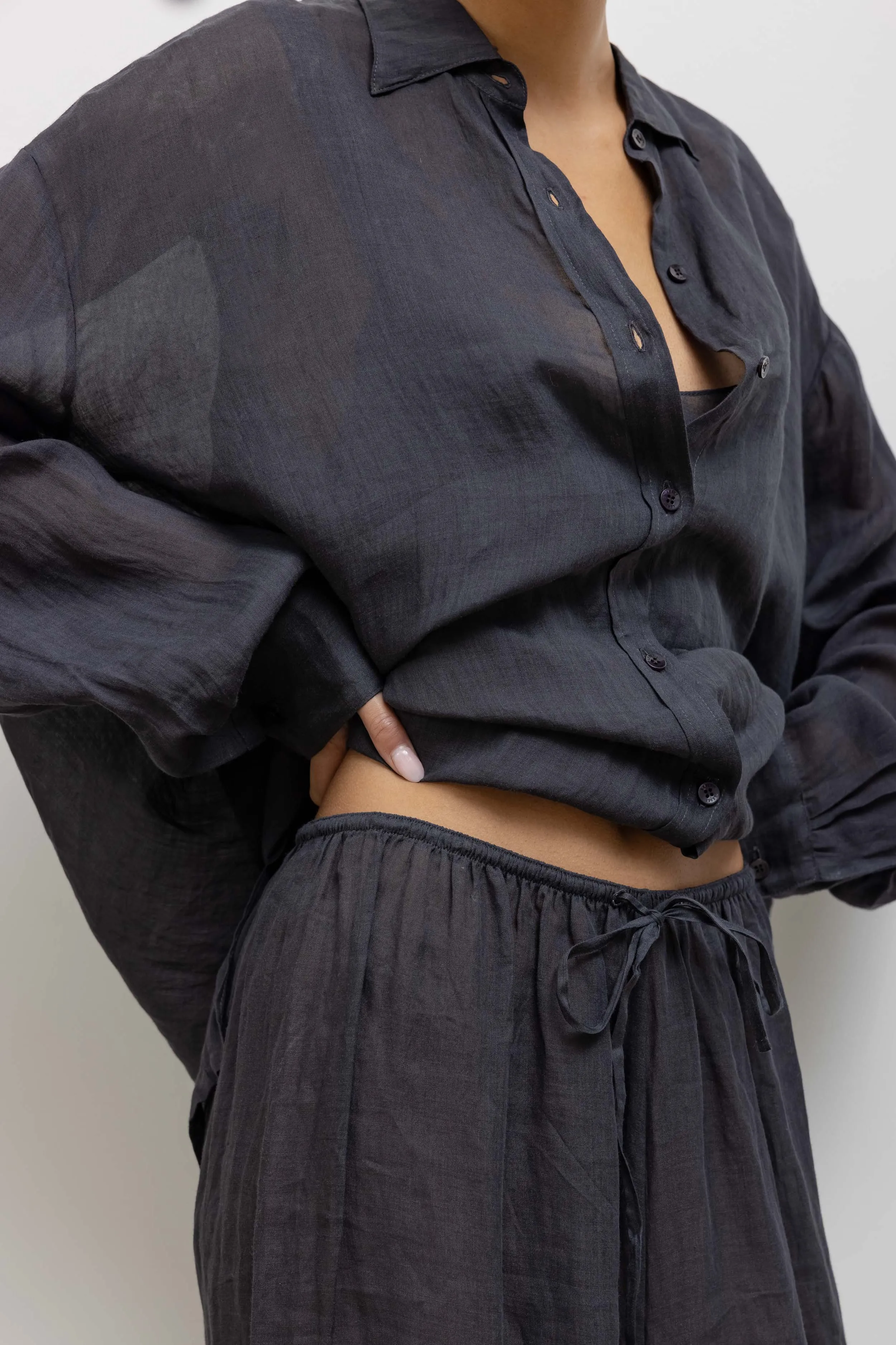 Niko Drawstring Wide Leg Pant sold by Leset product image thumbnail 4