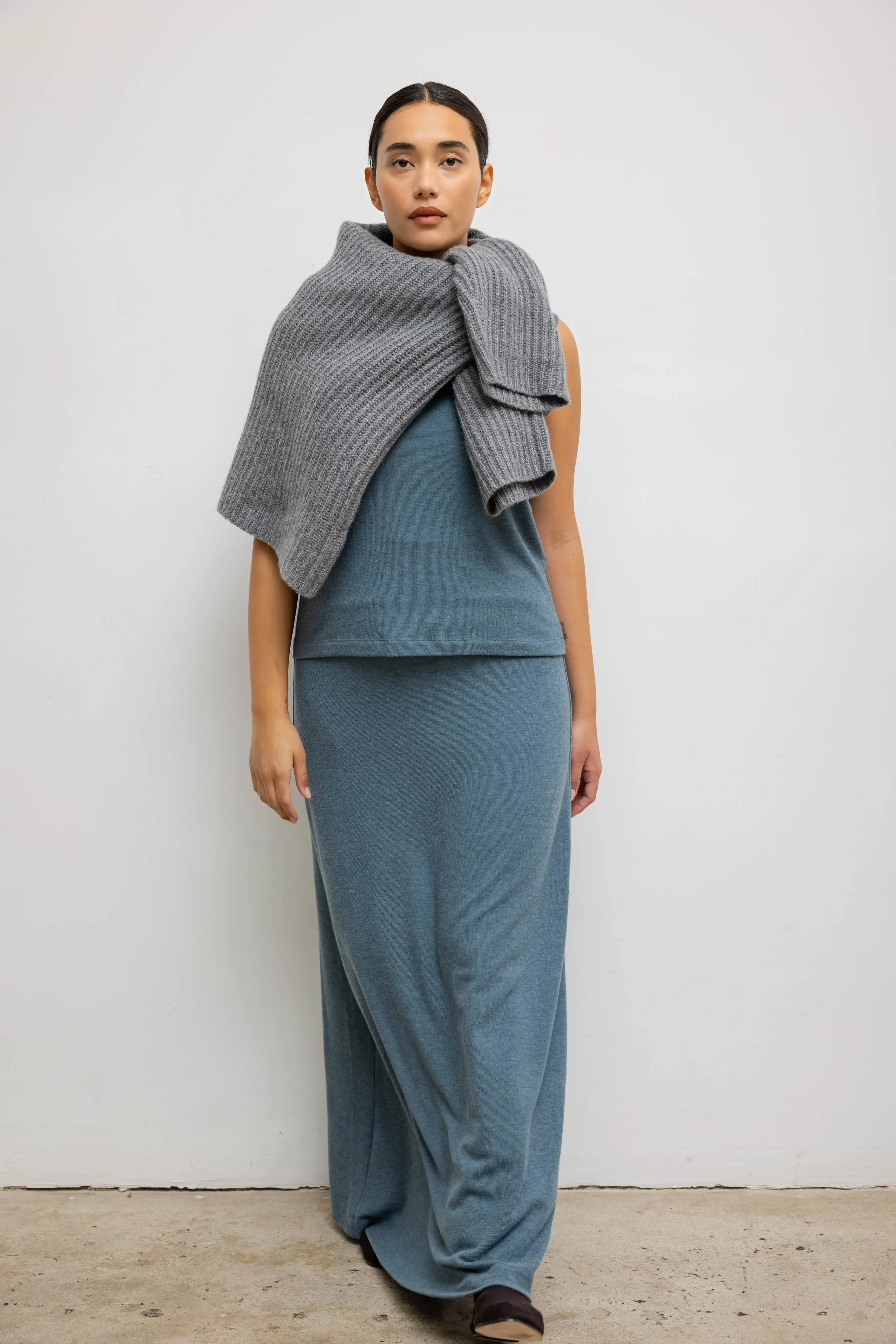 Lauren High Waist Maxi Skirt sold by Leset