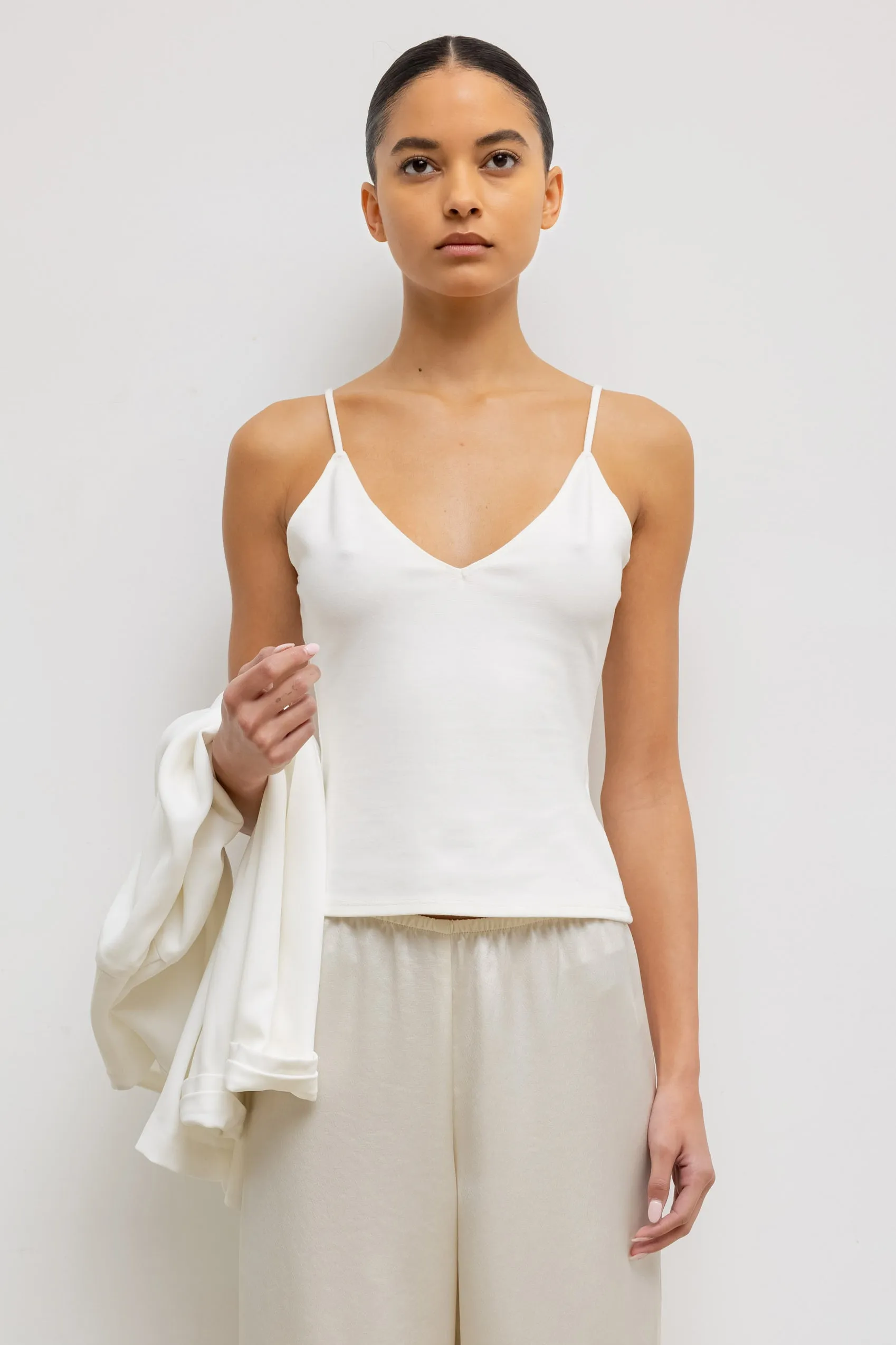 Rio V Neck Tank sold by Leset