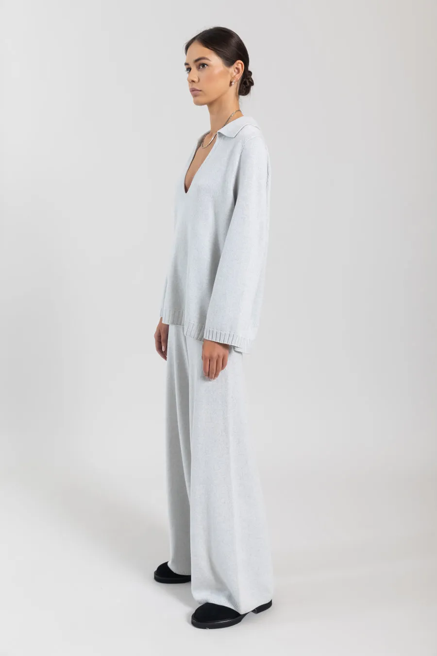 Zoe V Neck Polo sold by Leset product image thumbnail 4