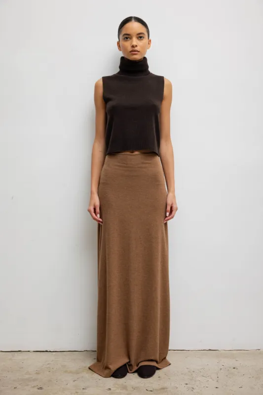 Lauren High Waist Maxi Skirt sold by Leset