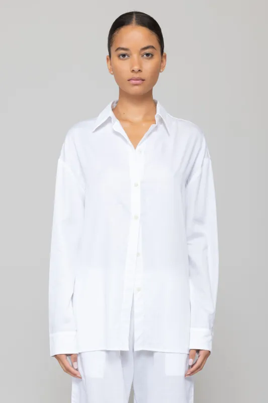 Yoko Oversized Button Down sold by Leset