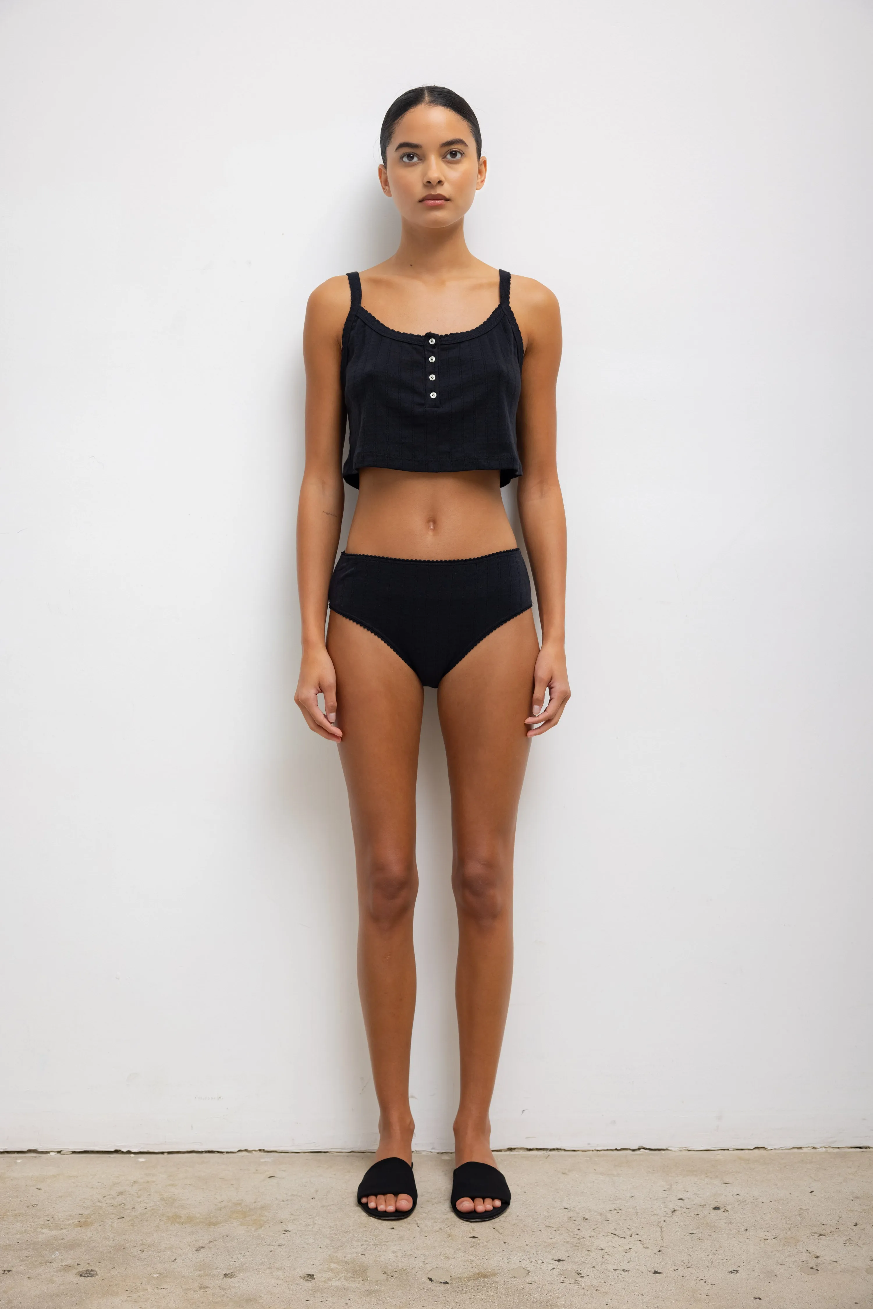 Pointelle Classic Panty sold by Leset