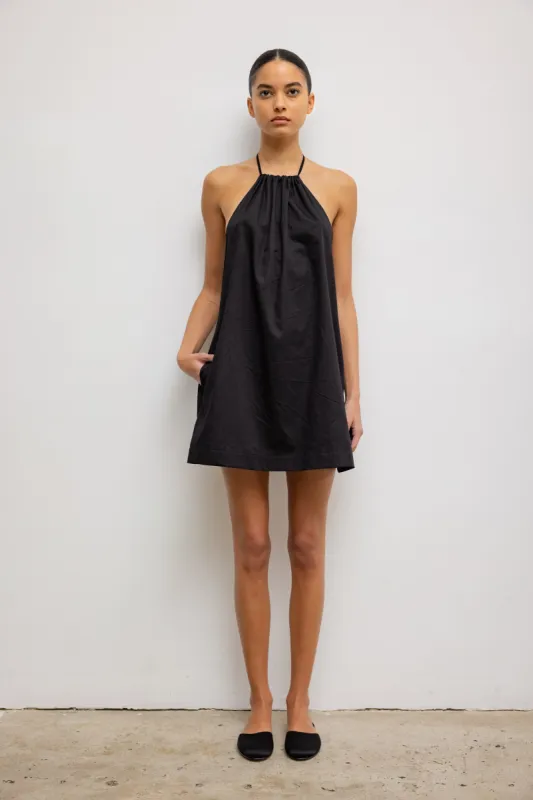 Yoko Halter Mini Dress sold by Leset
