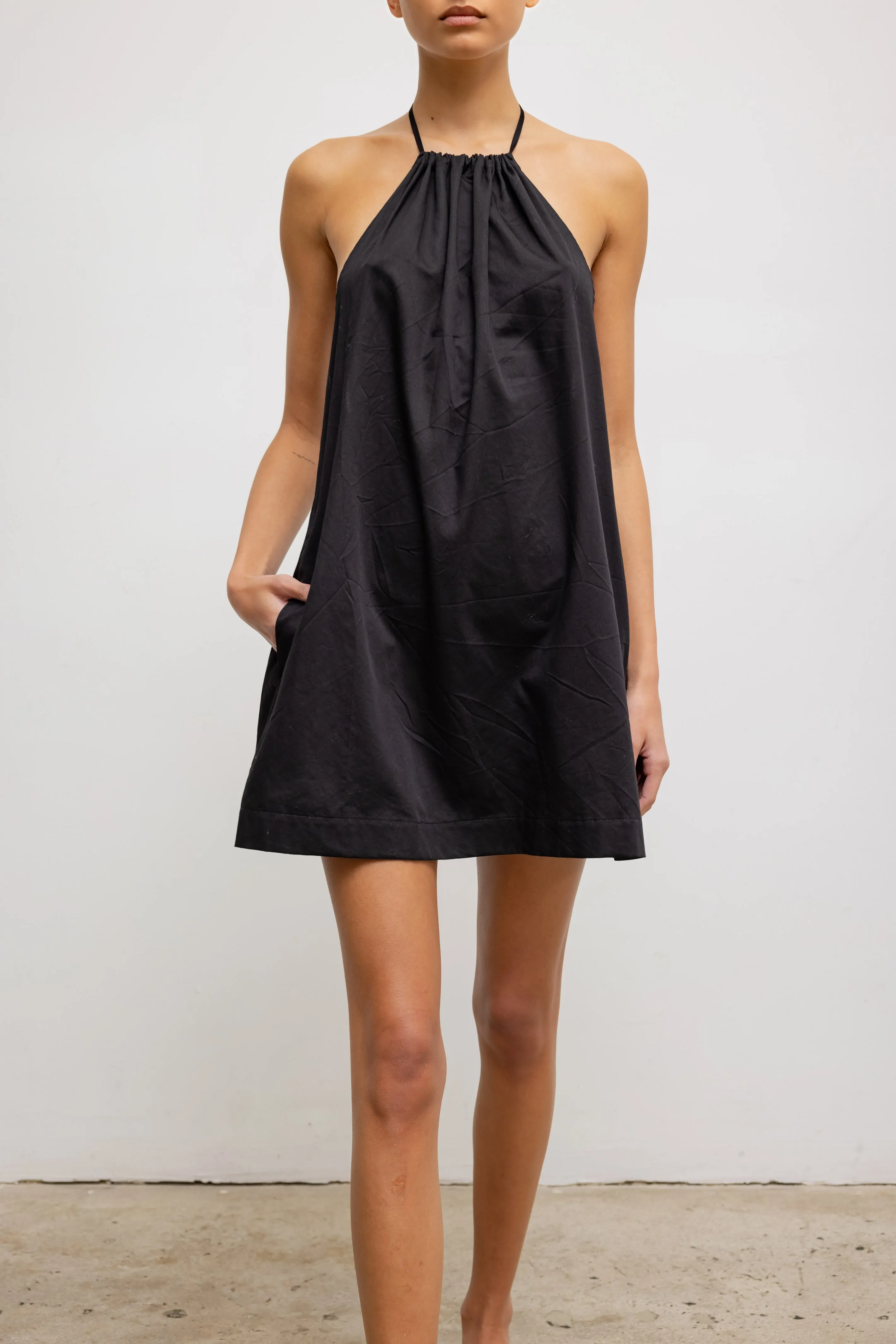 Yoko Halter Mini Dress sold by Leset product image thumbnail 4