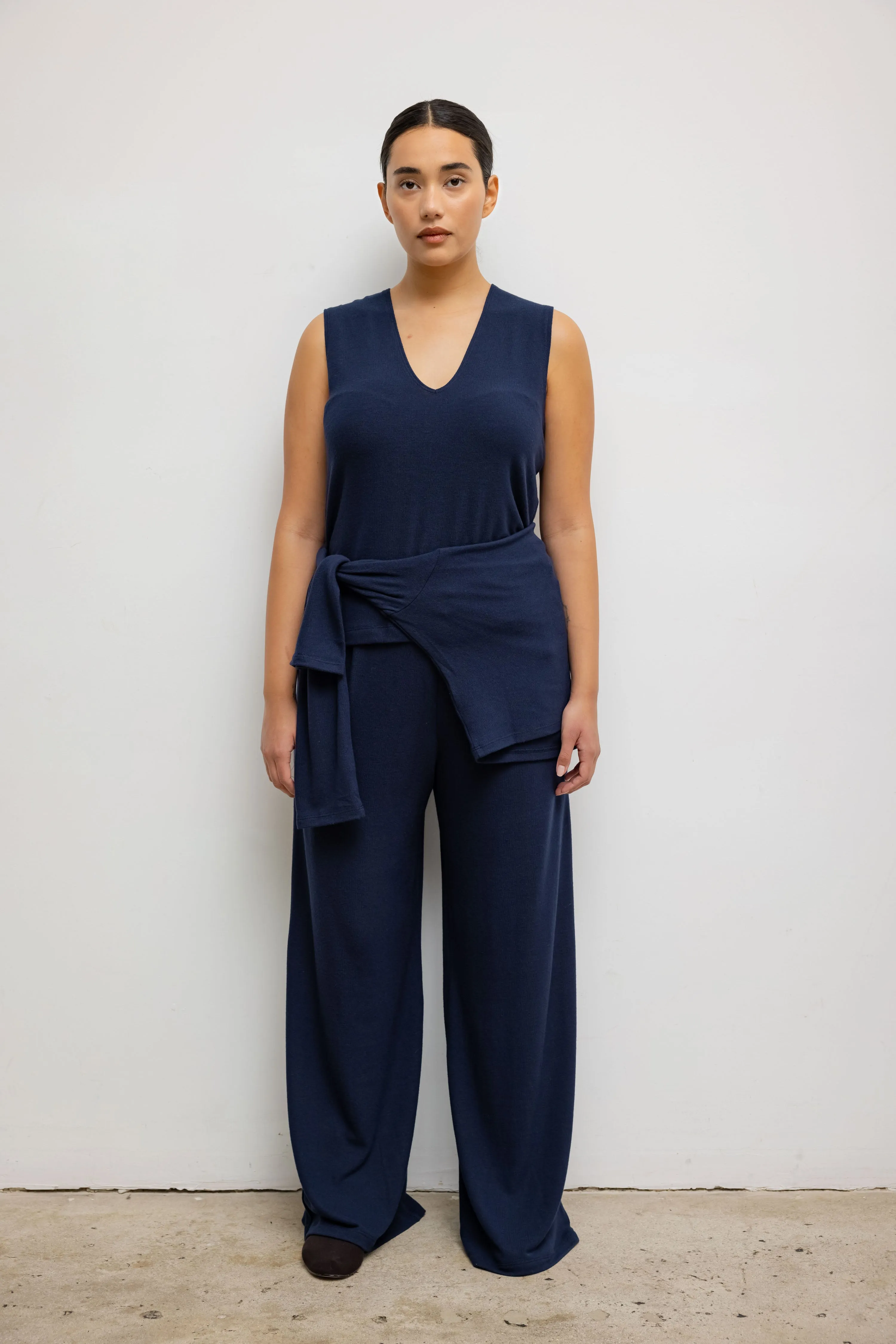 Lauren Pleated Pocket Pant sold by Leset