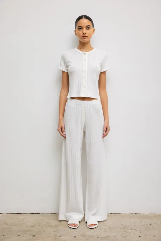 Pointelle Boxer Pant sold by Leset