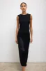 Barb Midi Skirt sold by Leset