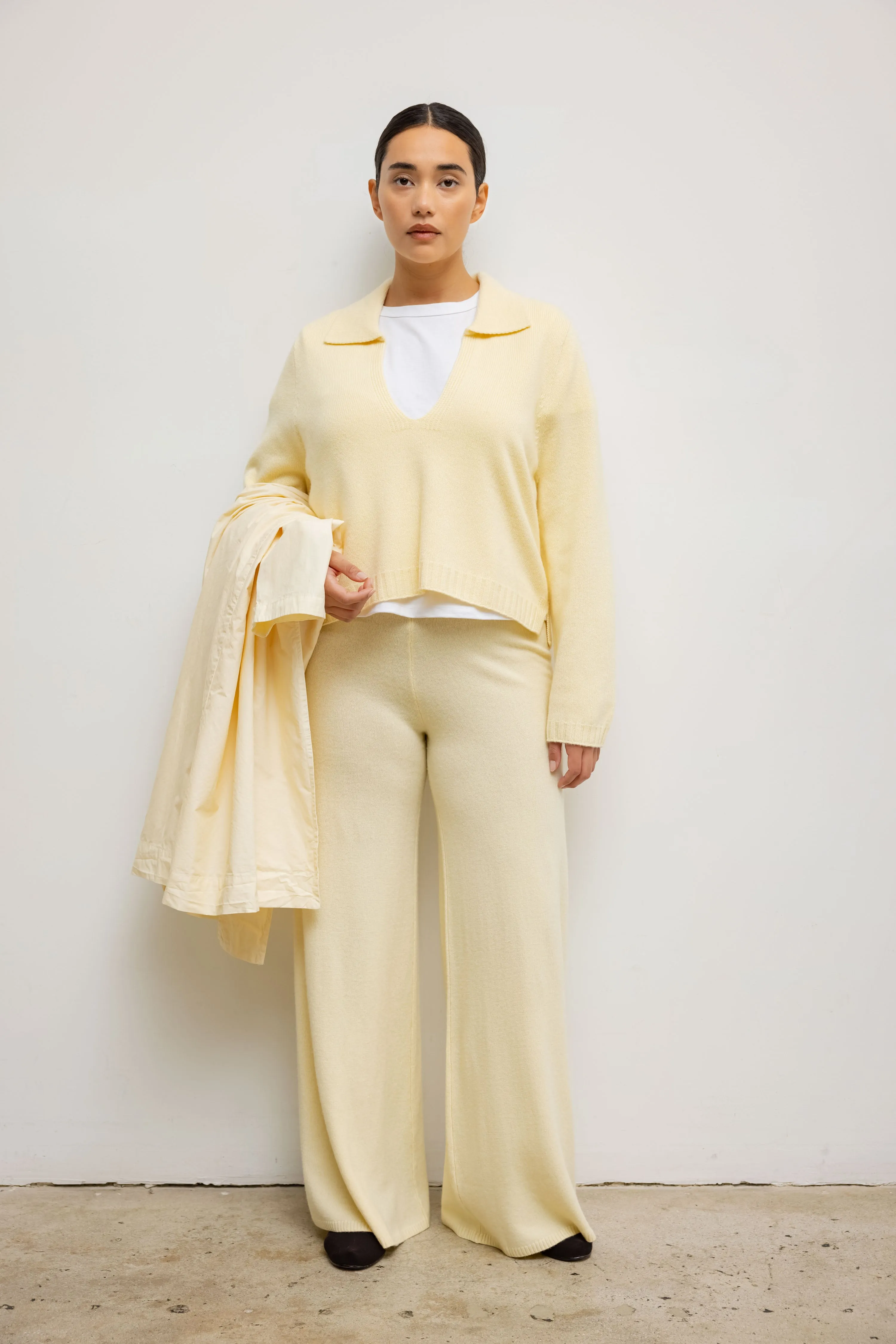 Zoe Wide Leg Pant sold by Leset