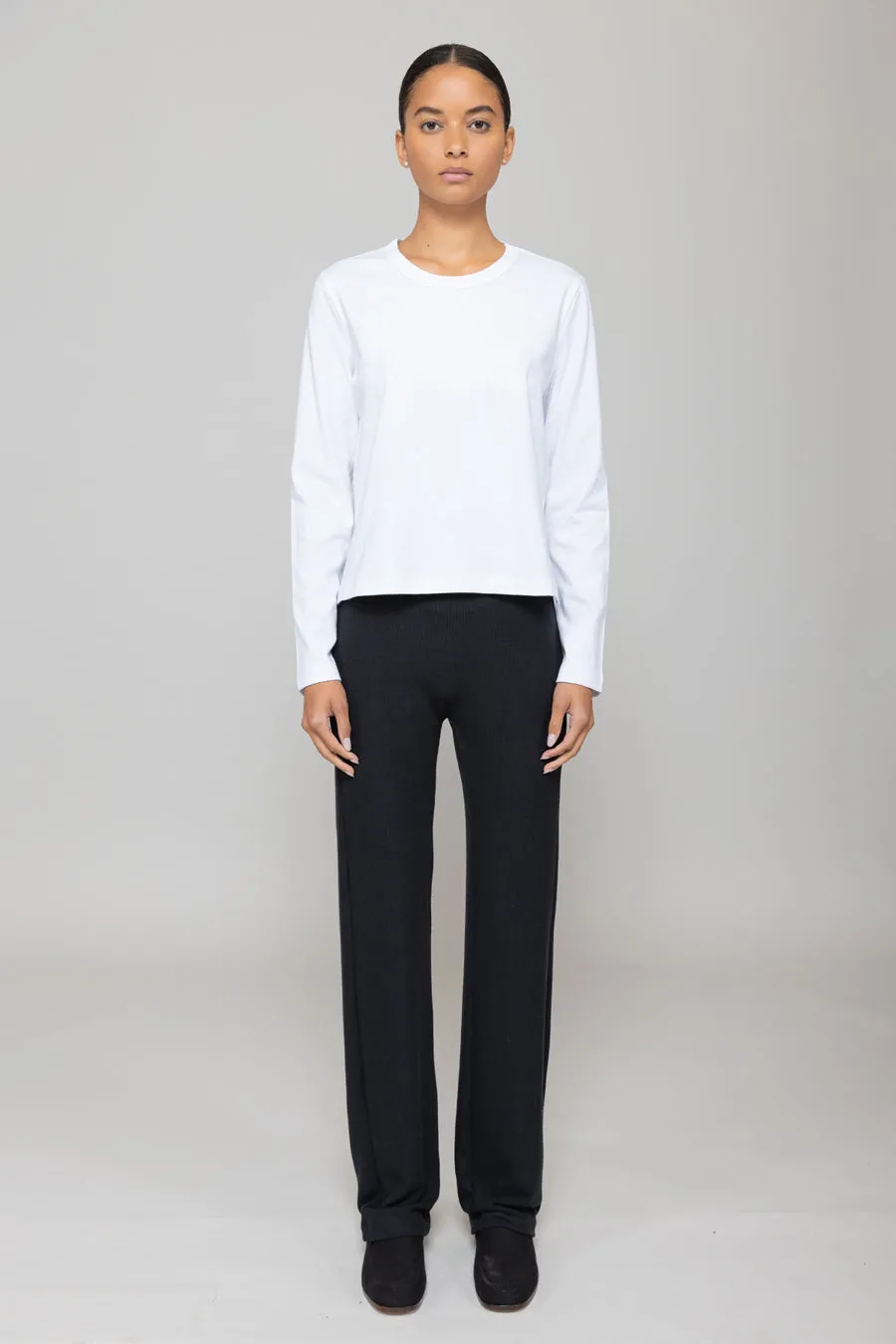 Lauren High Waist Straight Leg Pant sold by Leset