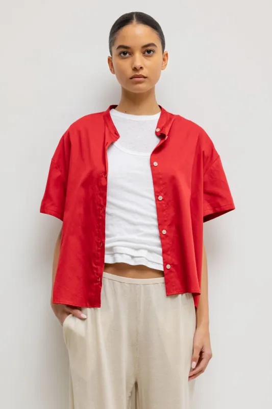 Yoko Short Sleeve Button Down sold by Leset