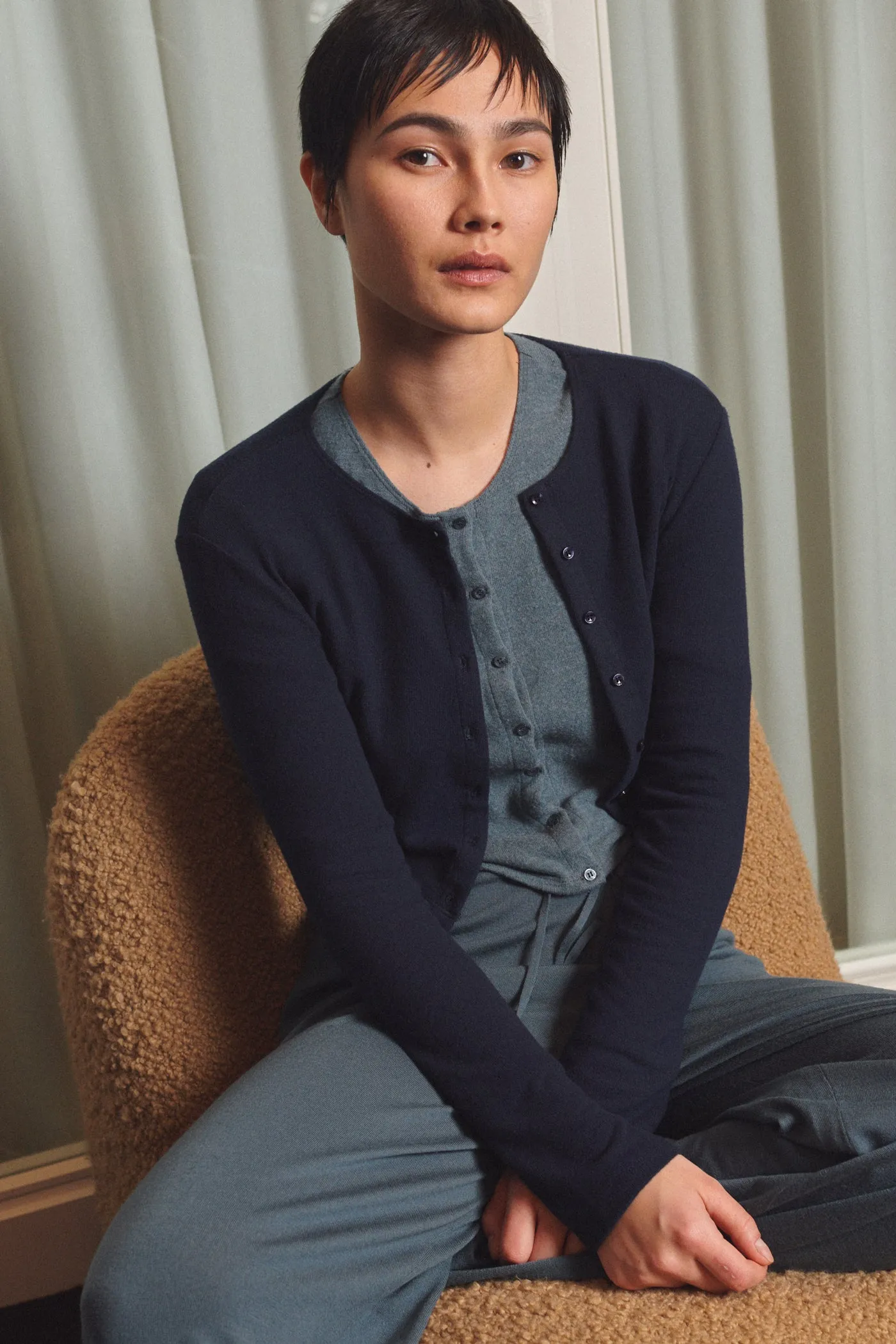 Lauren Crop Cardigan II sold by Leset product image thumbnail 3