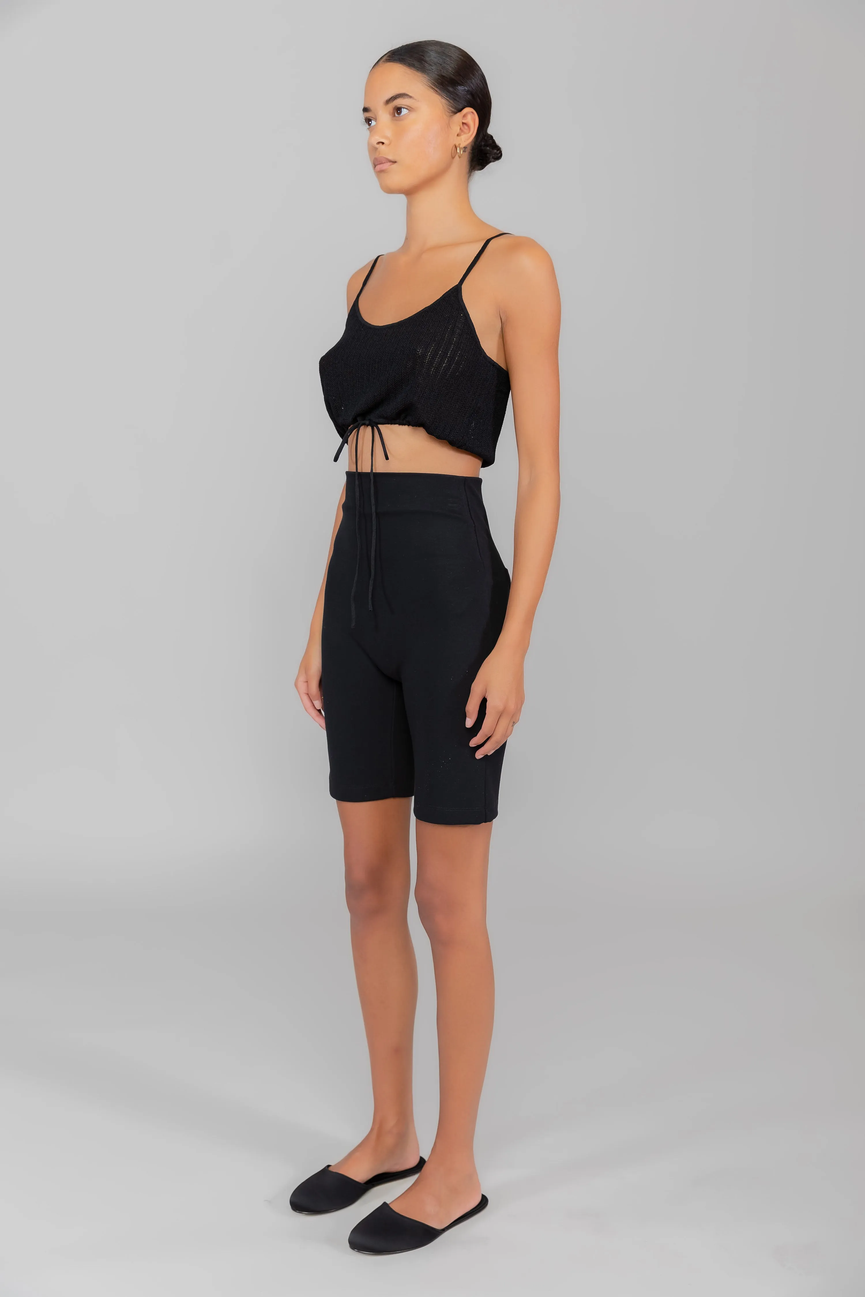Jasmine Pointelle Drawstring Tank sold by Leset product image thumbnail 4