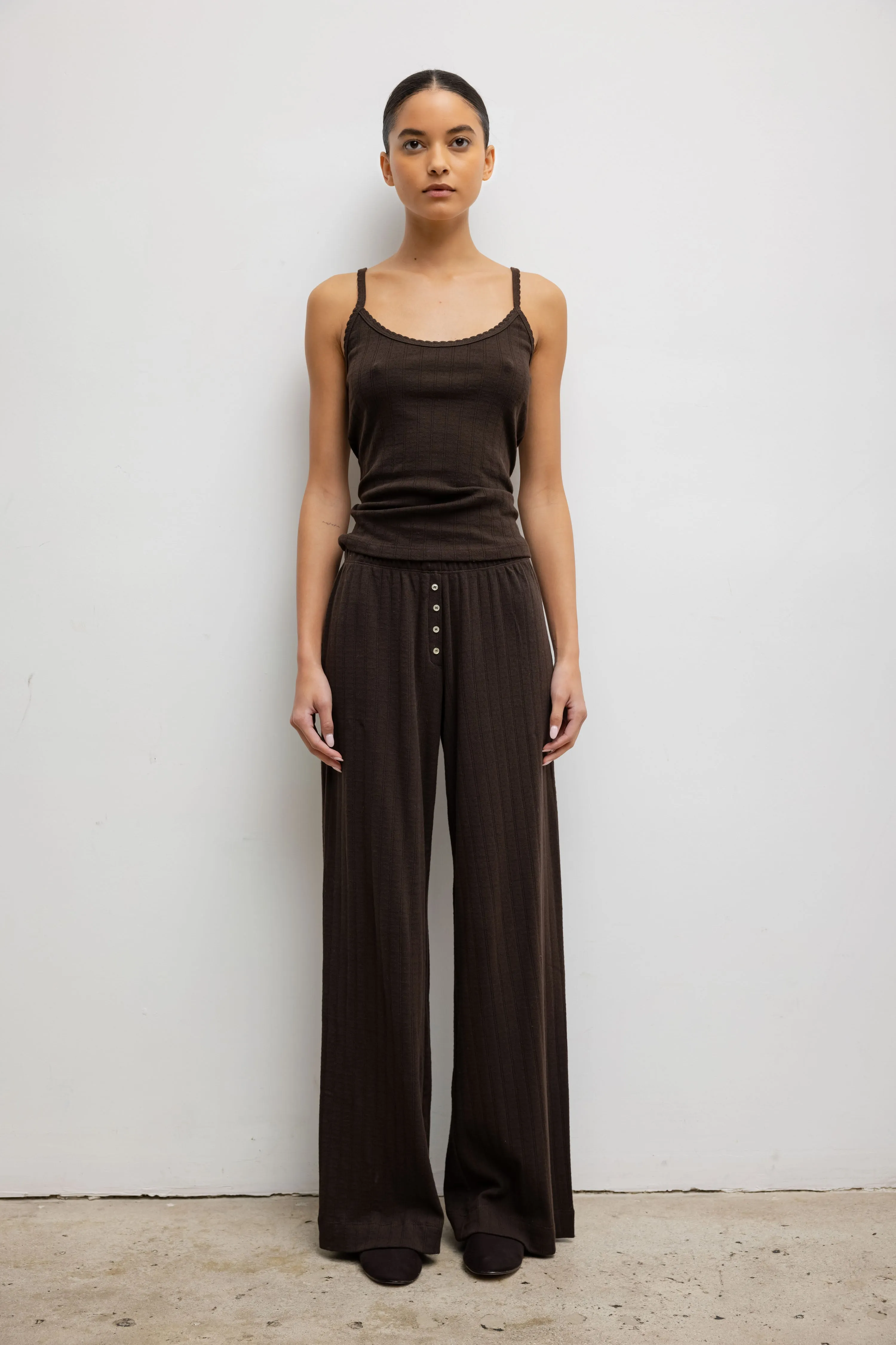 Pointelle Boxer Pant sold by Leset