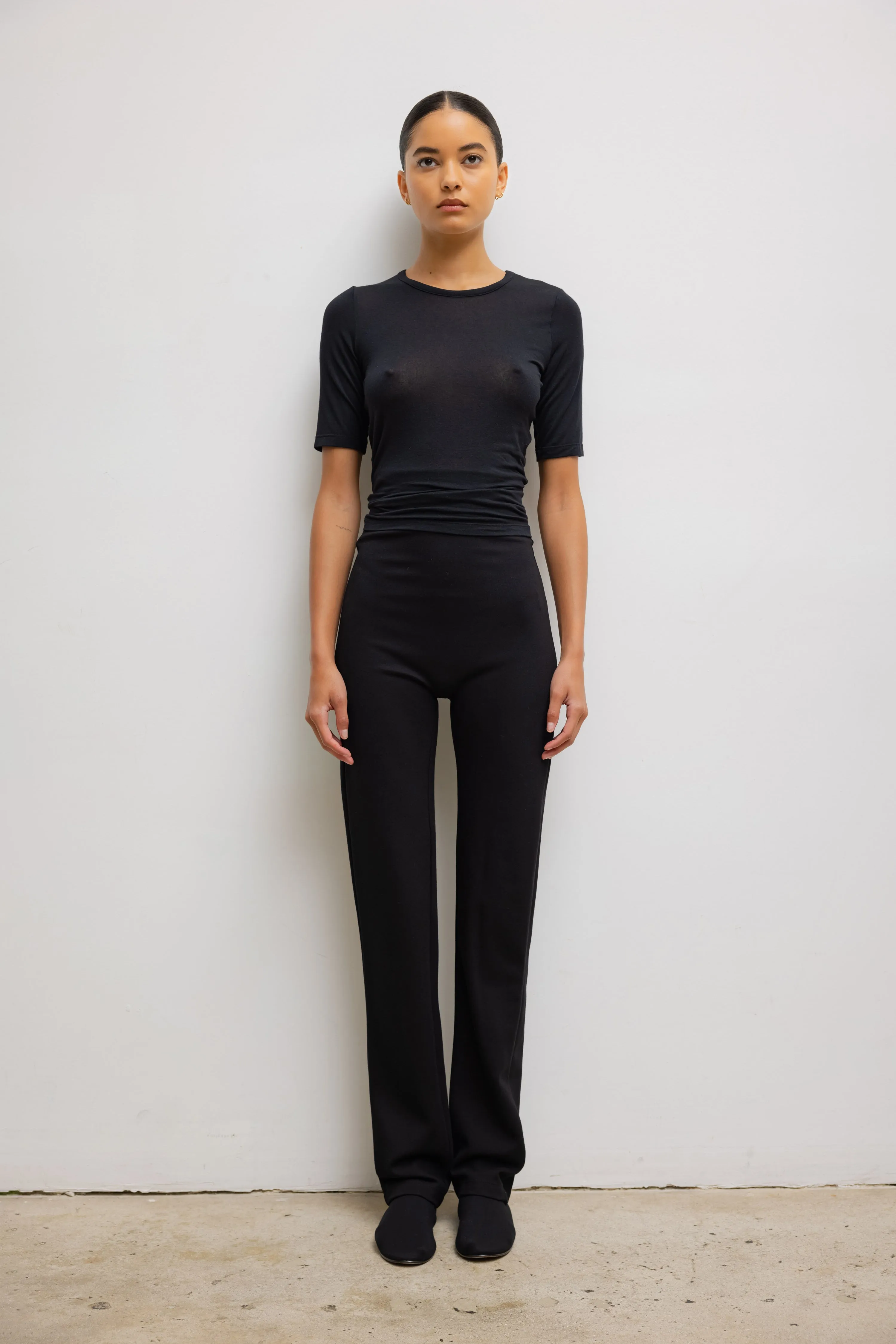 Rio High Waist Straight Pant II sold by Leset