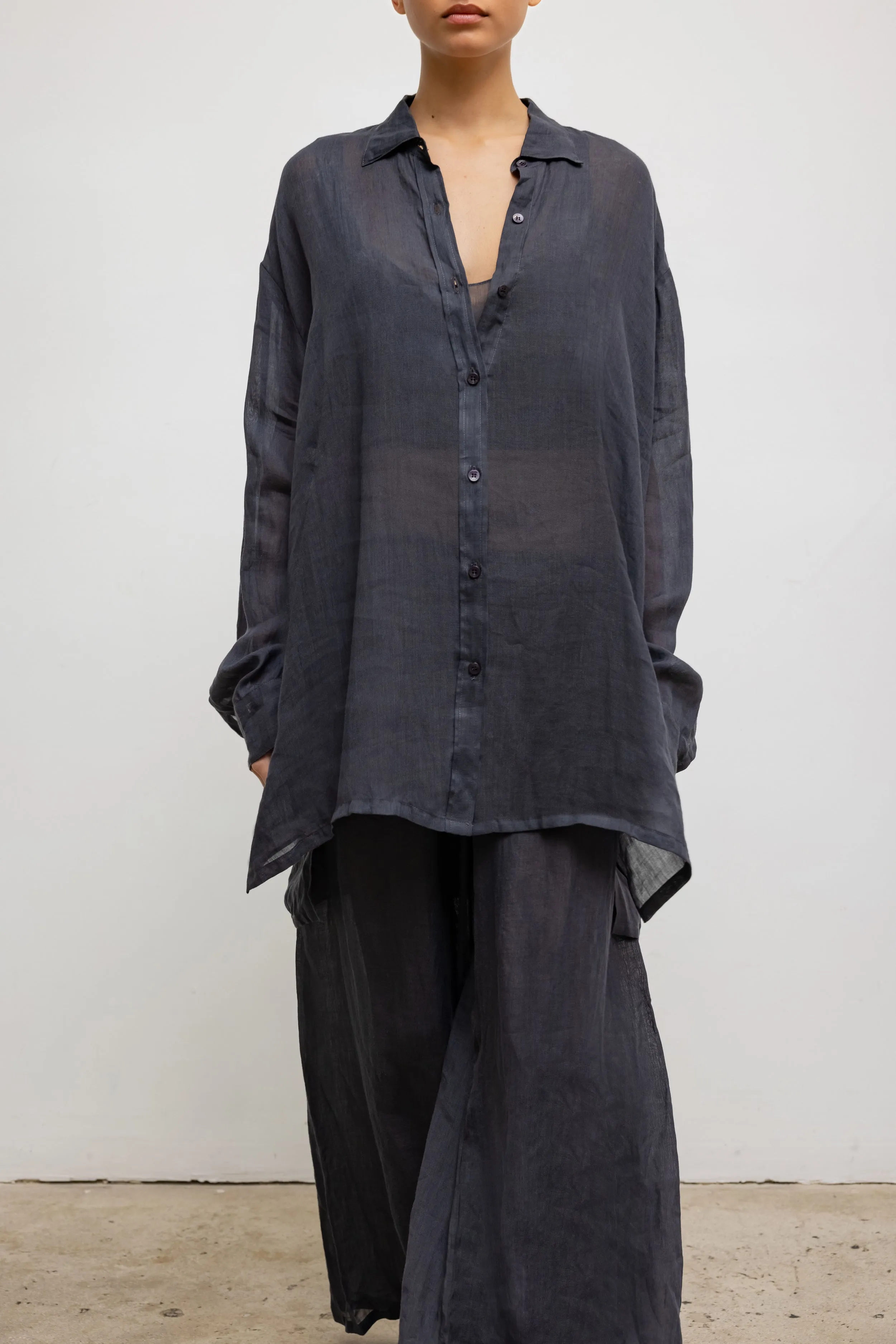 Niko Oversized Button Down sold by Leset product image thumbnail 3