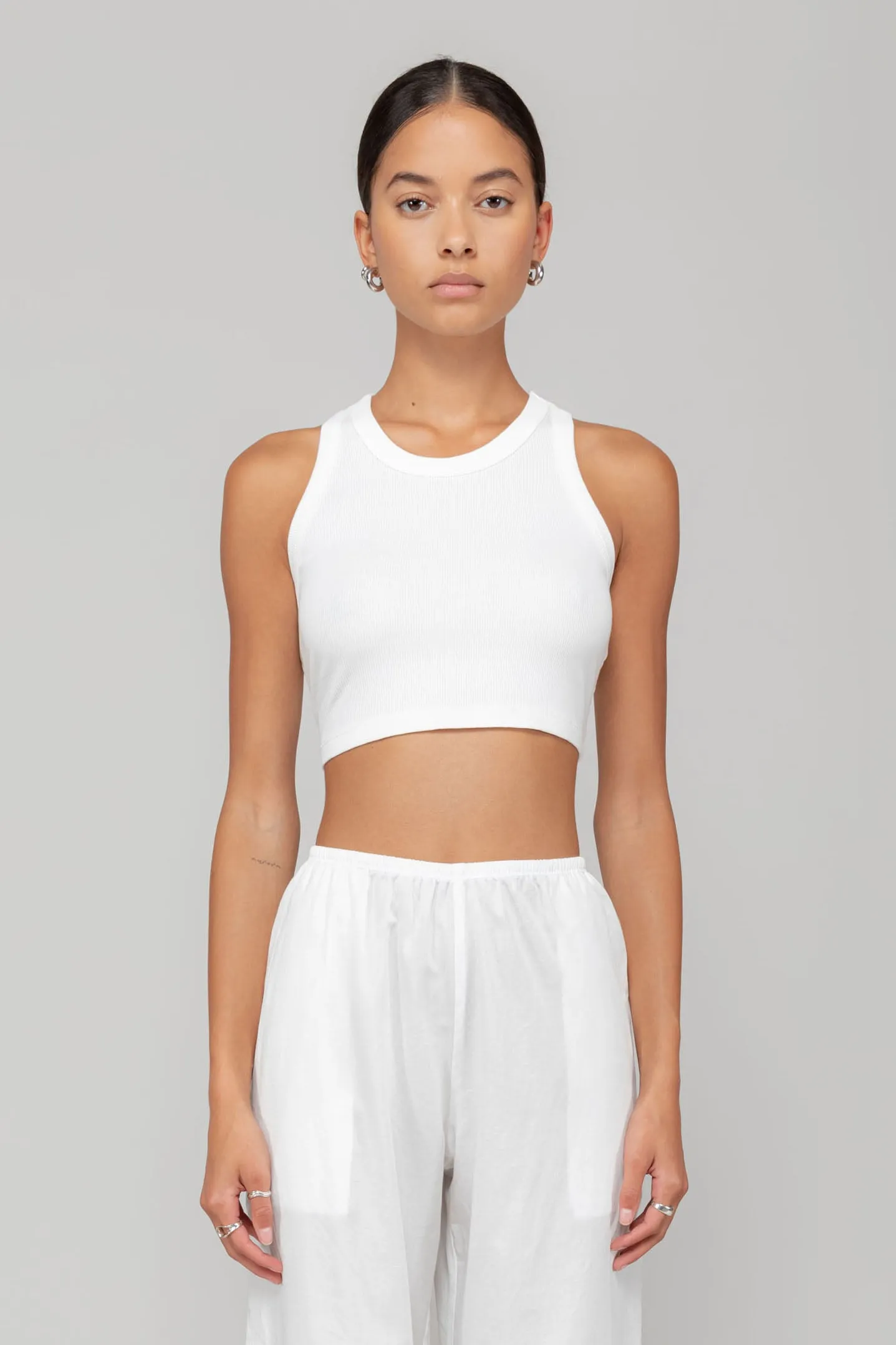 Kelly Racerback Tank sold by Leset