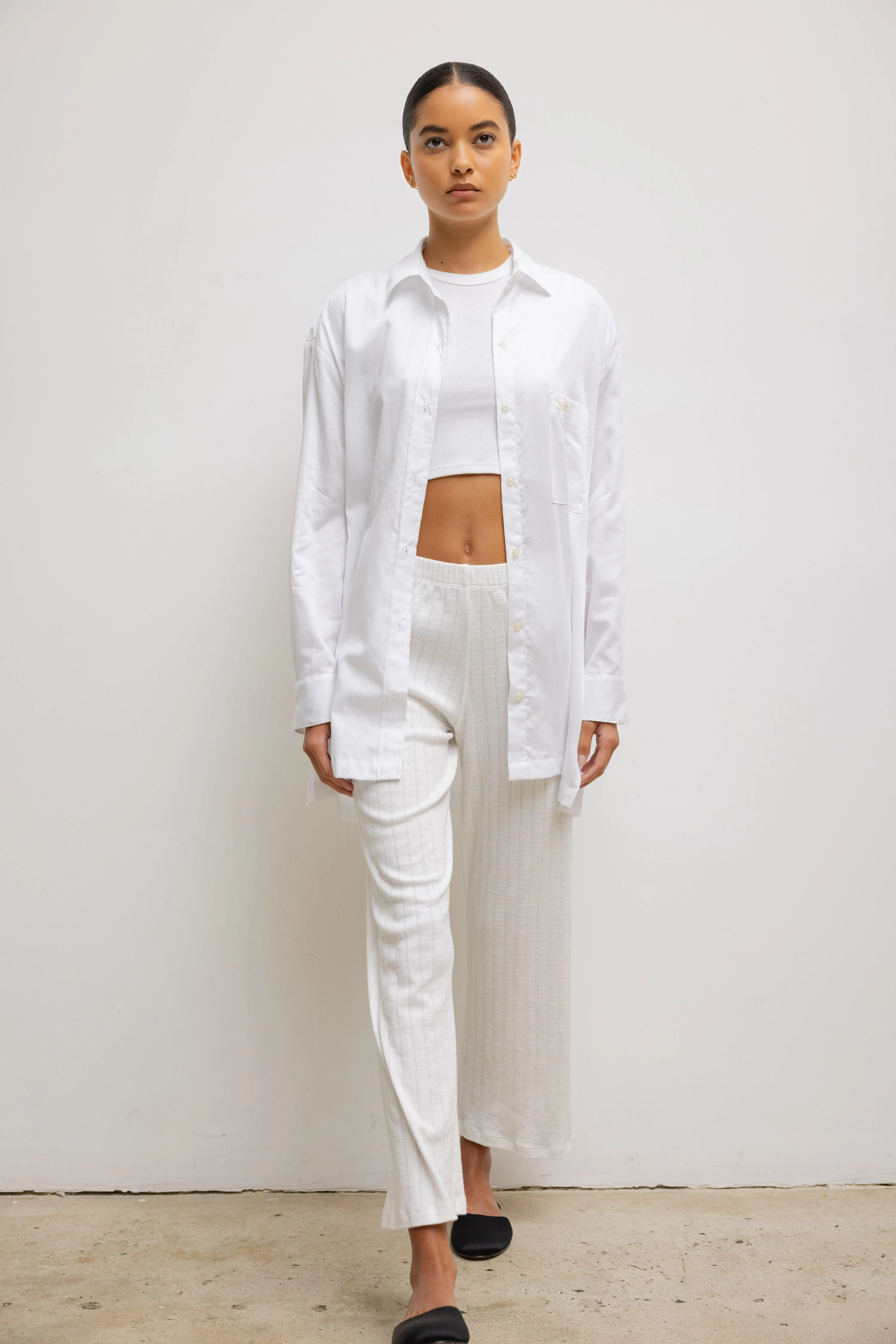 Pointelle Burnout Pant sold by Leset product image thumbnail 4