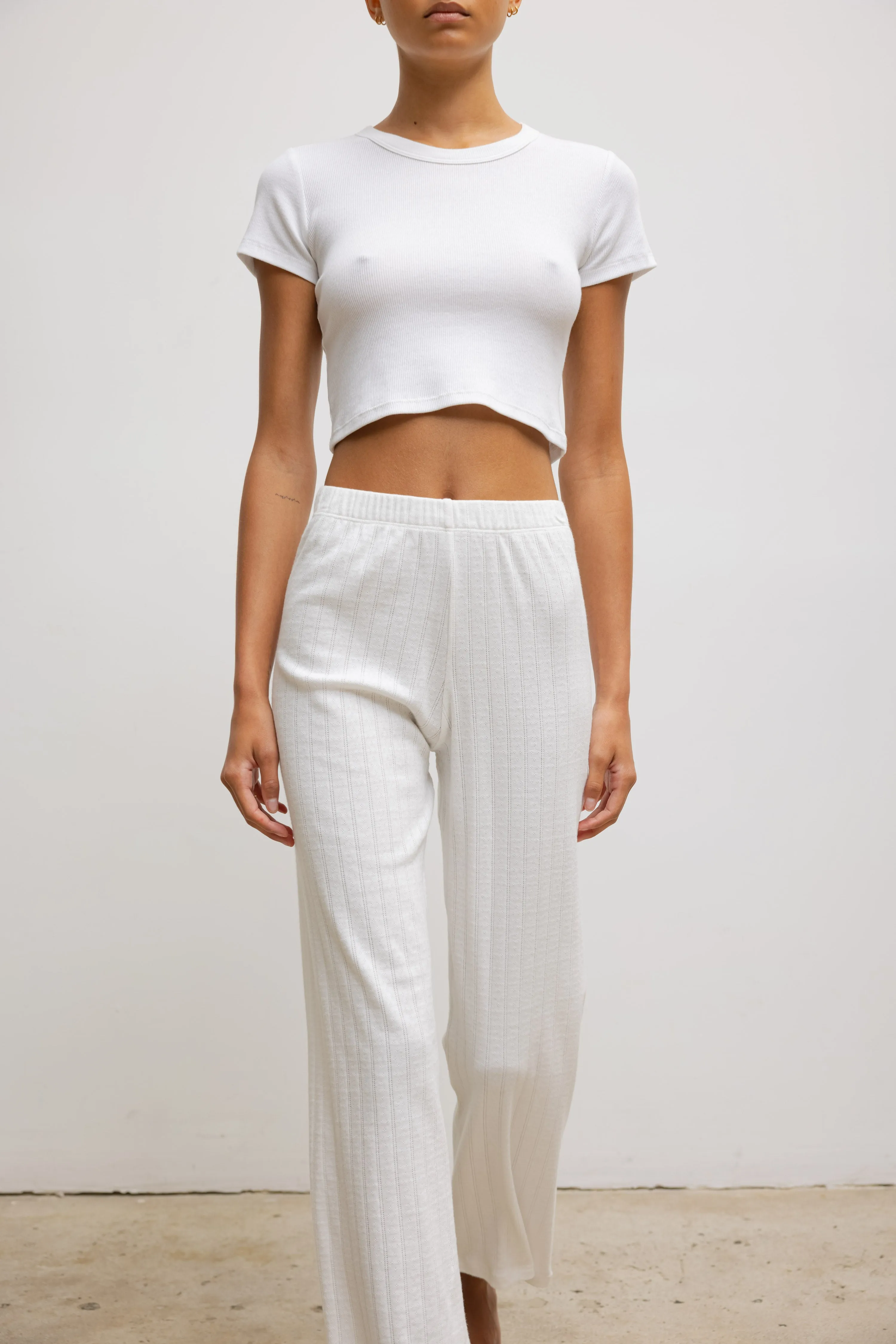 Pointelle Burnout Pant sold by Leset product image thumbnail 3
