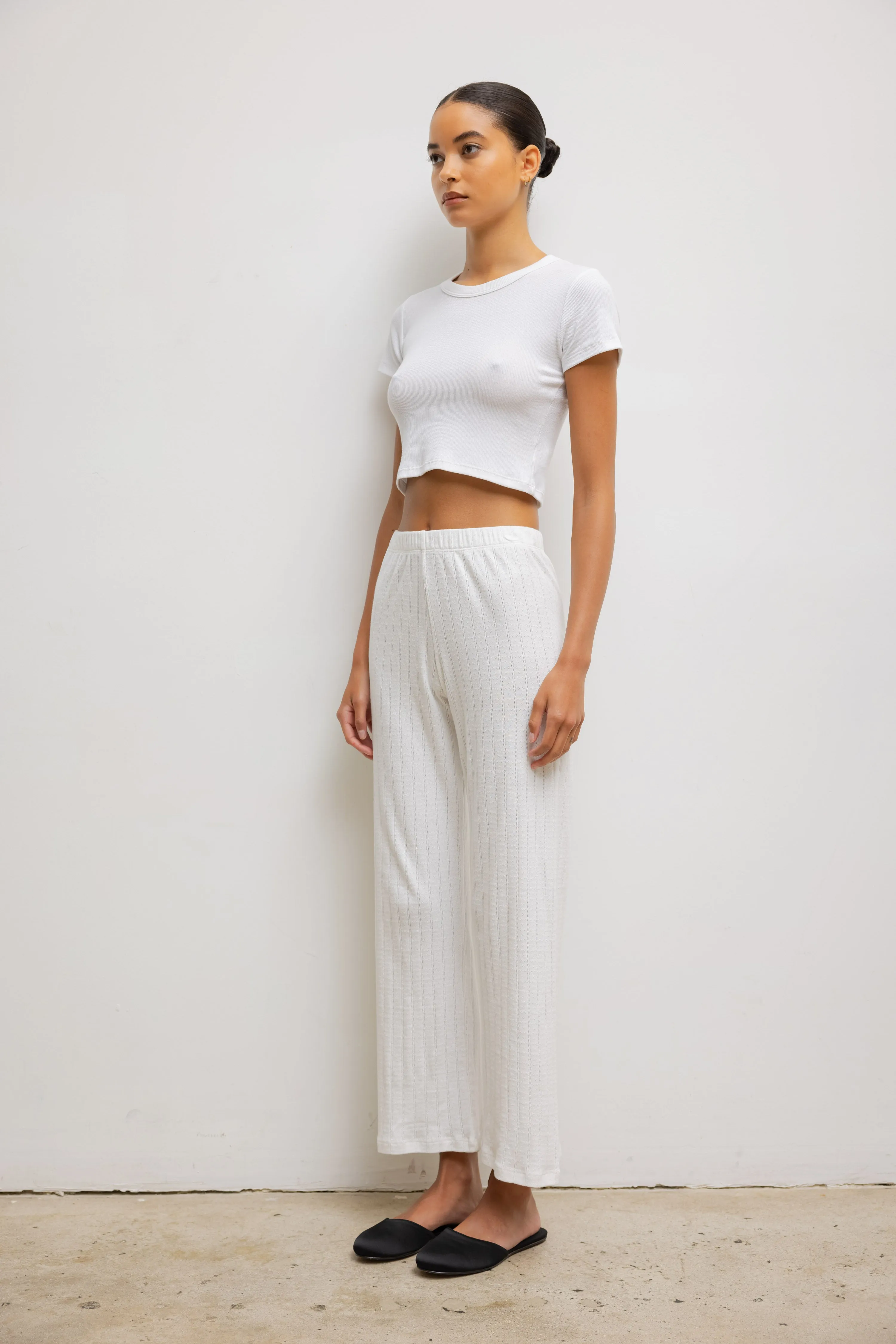 Pointelle Burnout Pant sold by Leset product image thumbnail 5