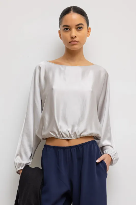 Barb Long Sleeve Blouson made by Leset