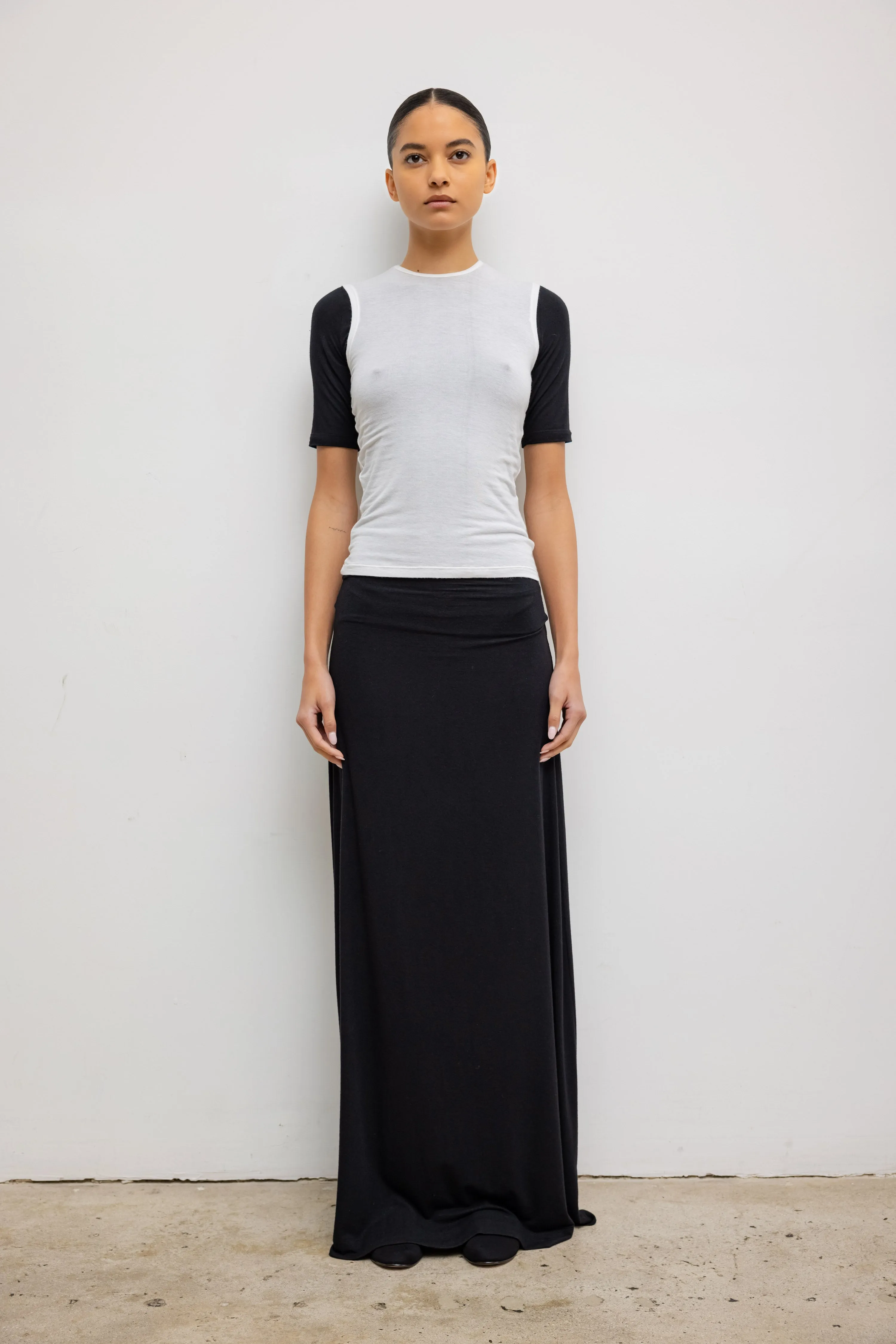 Julien High Waist Maxi Skirt sold by Leset