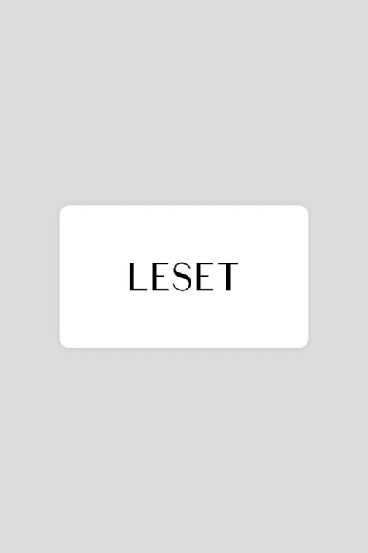 LESET Digital Gift Card sold by Leset