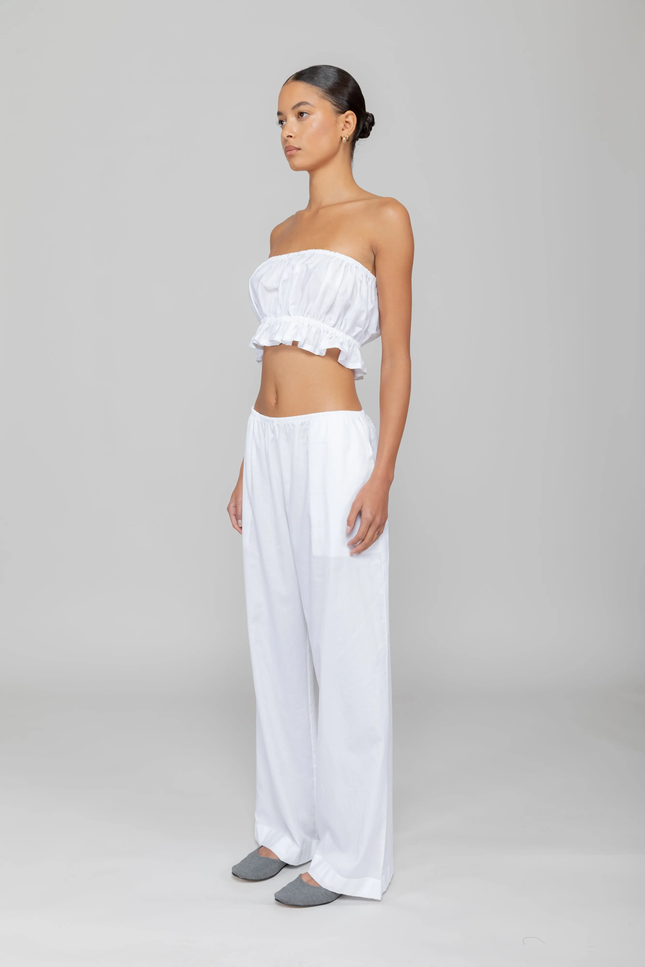 Yoko Ruffle Tube Top sold by Leset product image thumbnail 5