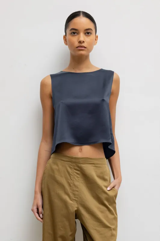 Barb Crop Sleeveless Crew sold by Leset
