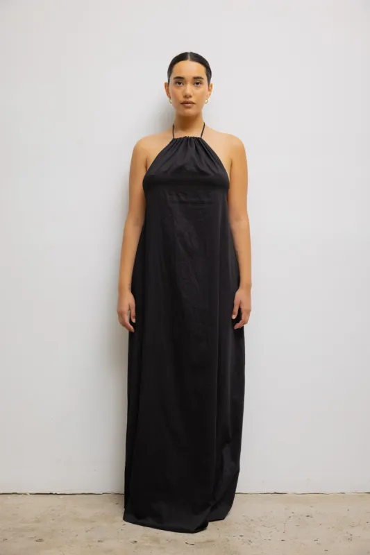Yoko Halter Maxi Dress sold by Leset