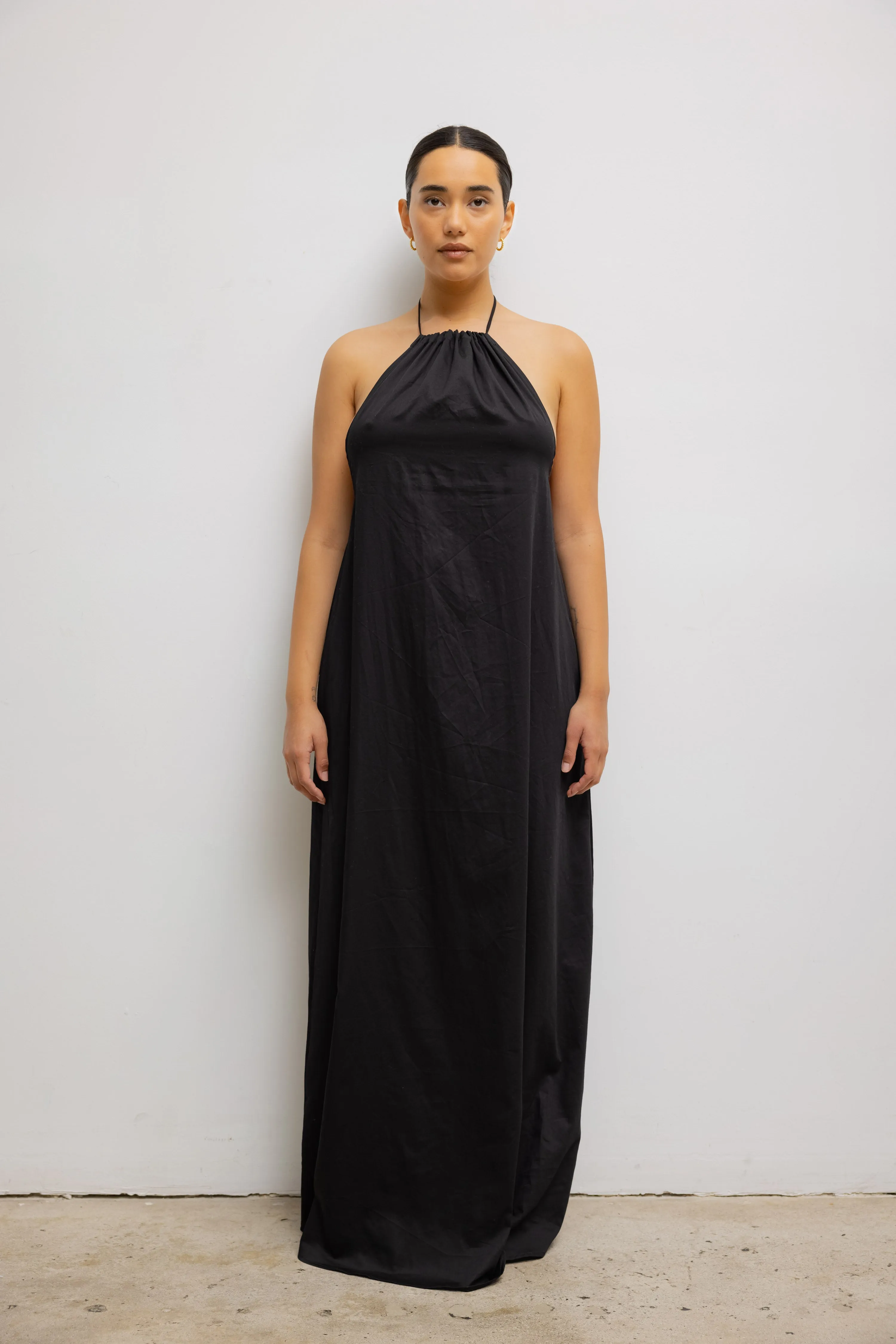Yoko Halter Maxi Dress sold by Leset