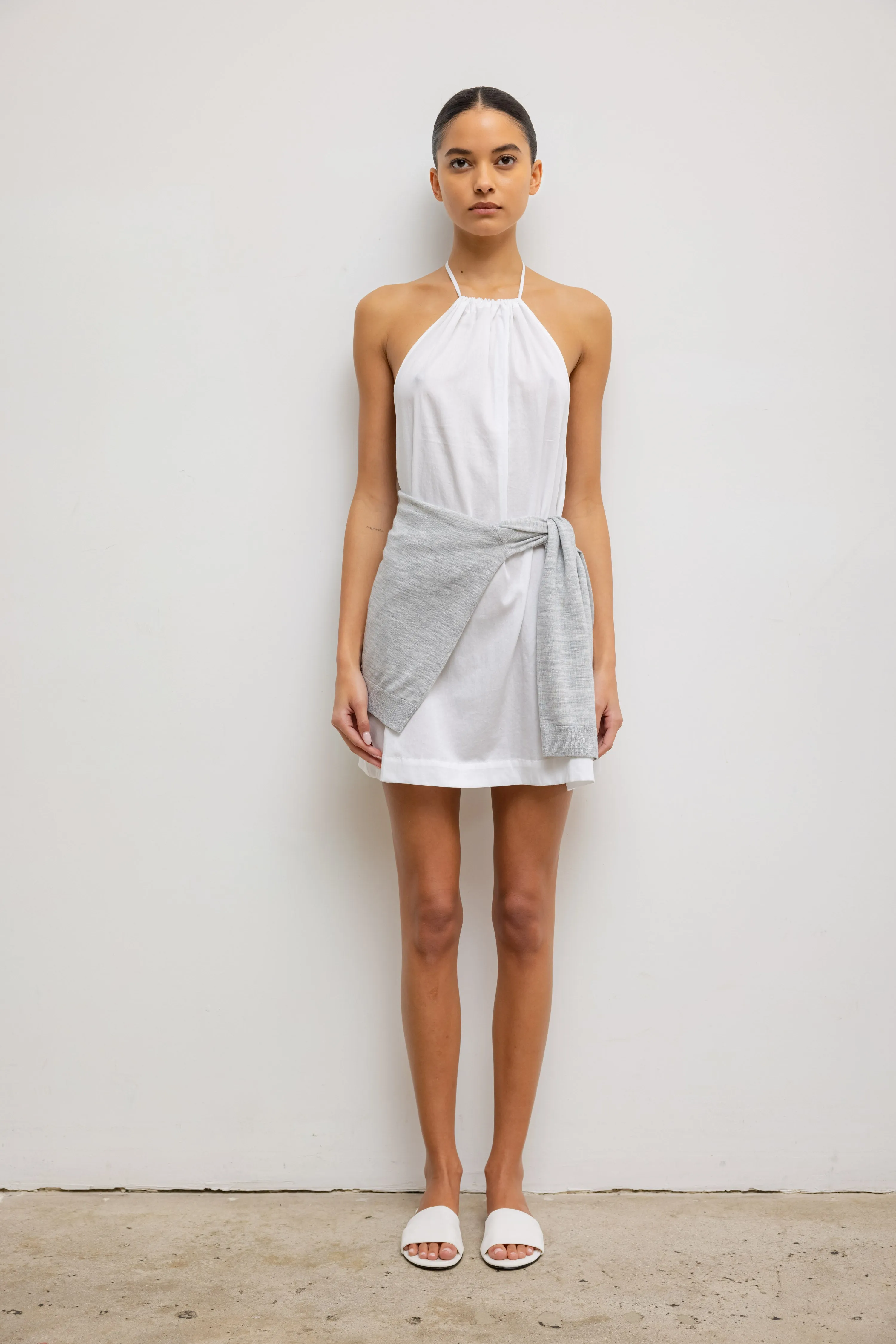 Yoko Halter Mini Dress sold by Leset