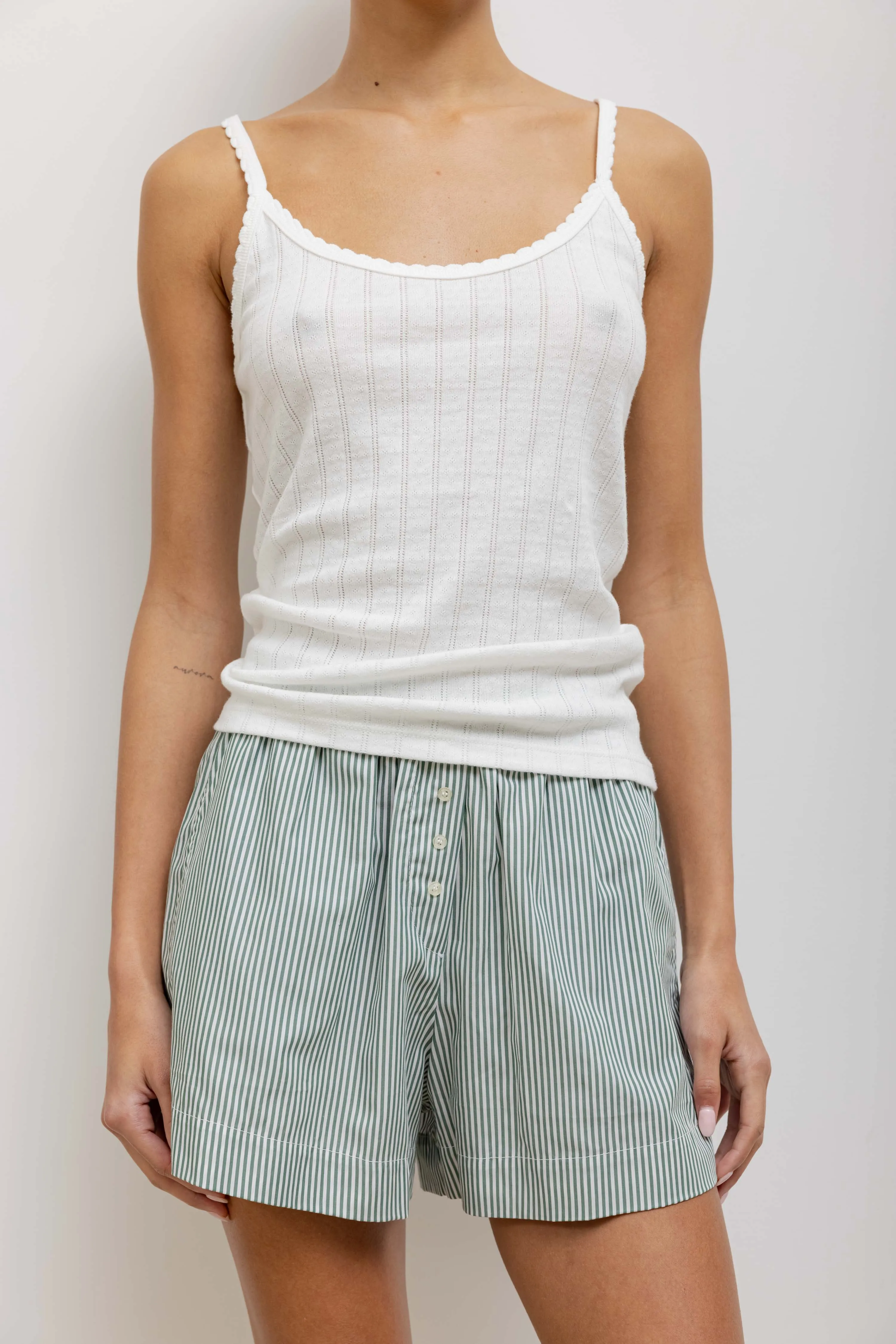 Pointelle Tank sold by Leset product image thumbnail 3