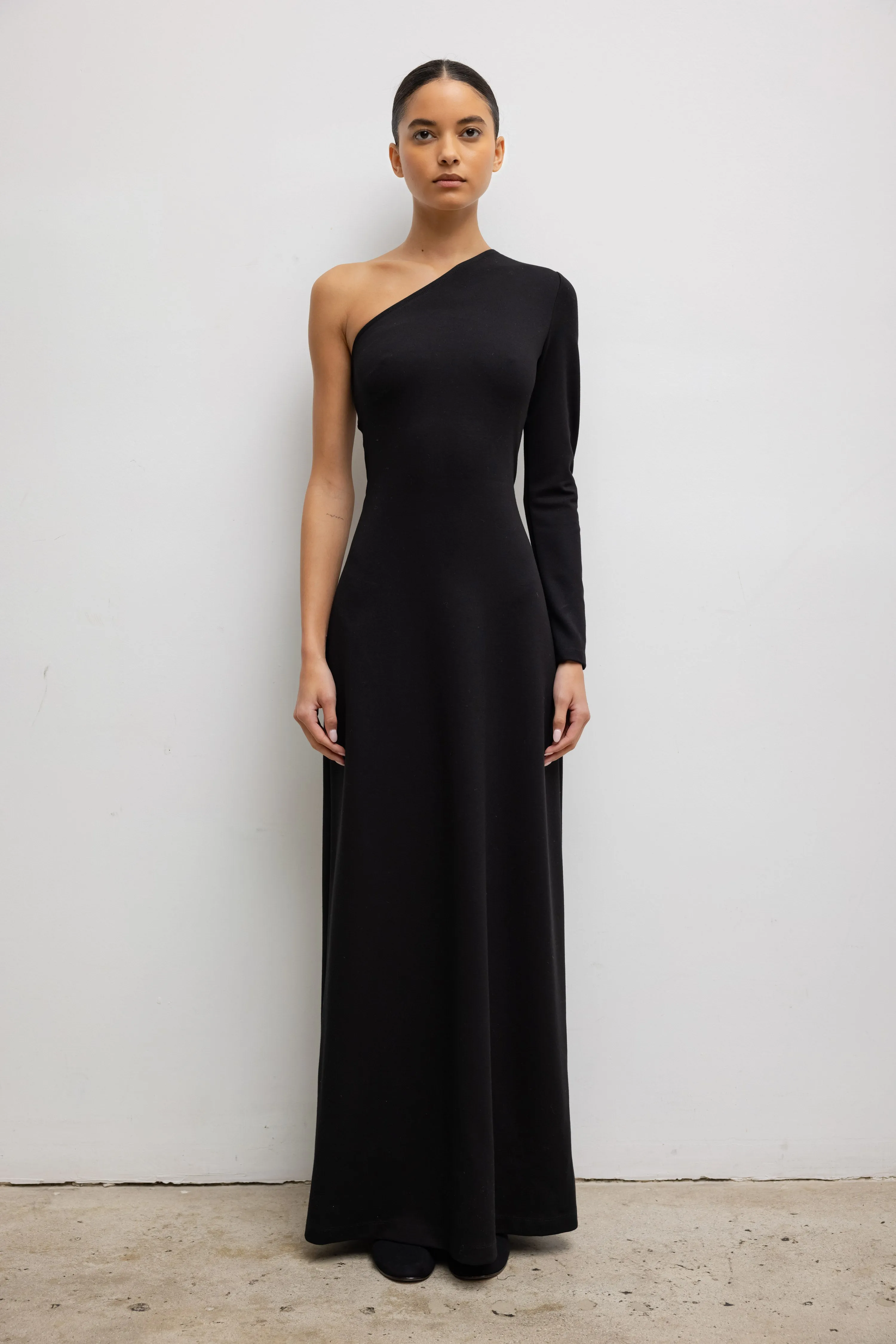 Rio One Shoulder Maxi Dress sold by Leset