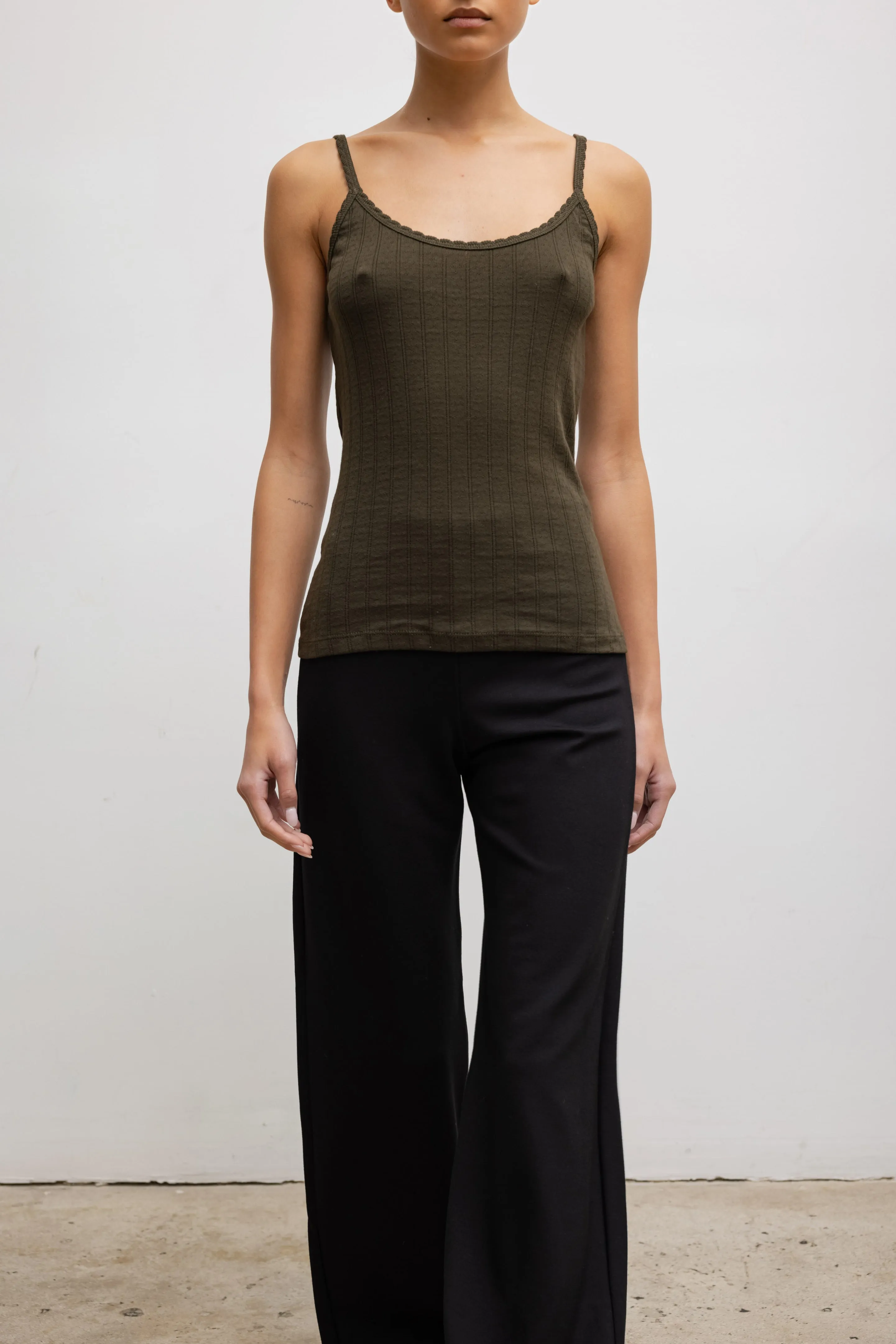 Pointelle Tank sold by Leset product image thumbnail 3