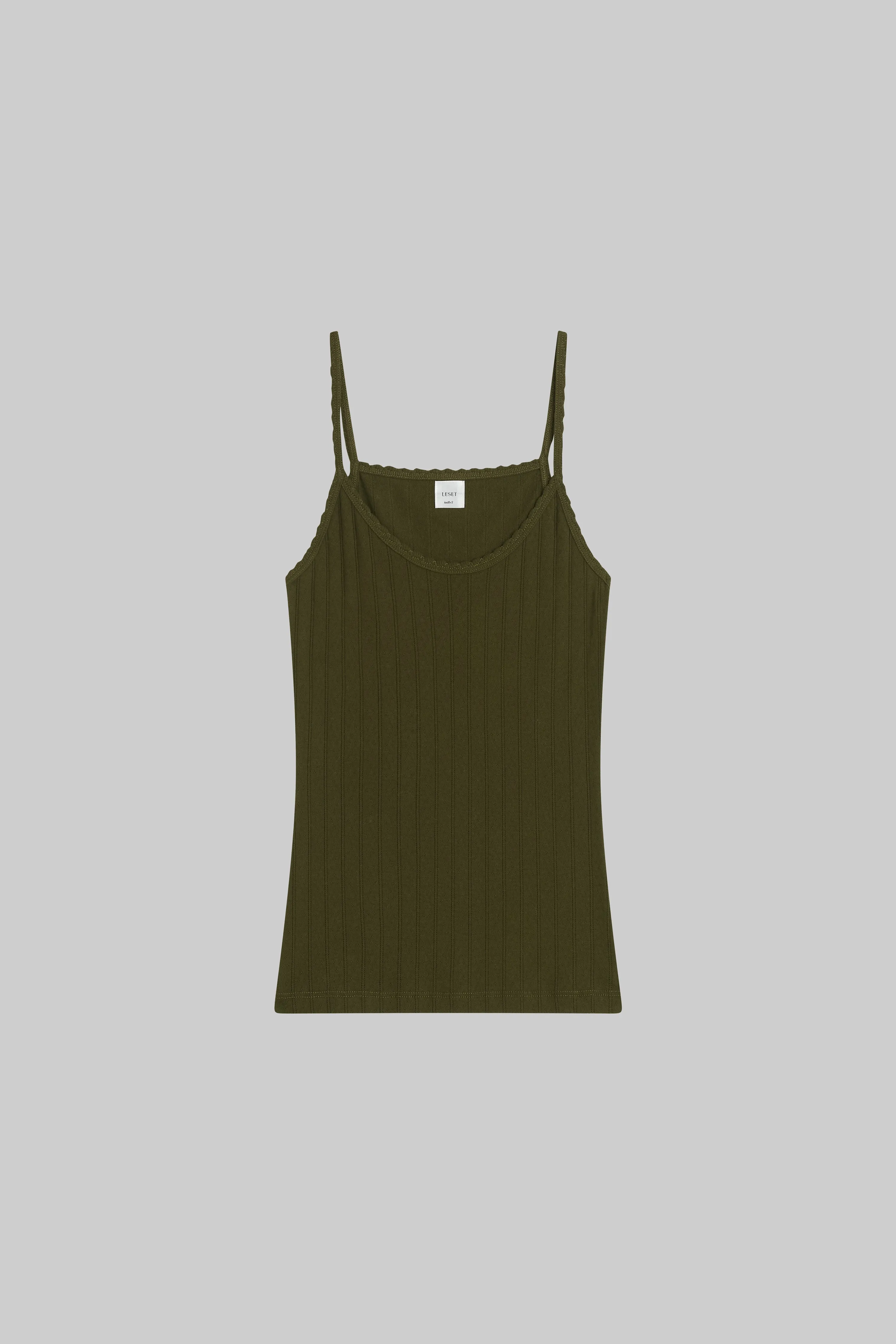 Pointelle Tank sold by Leset product image thumbnail 2