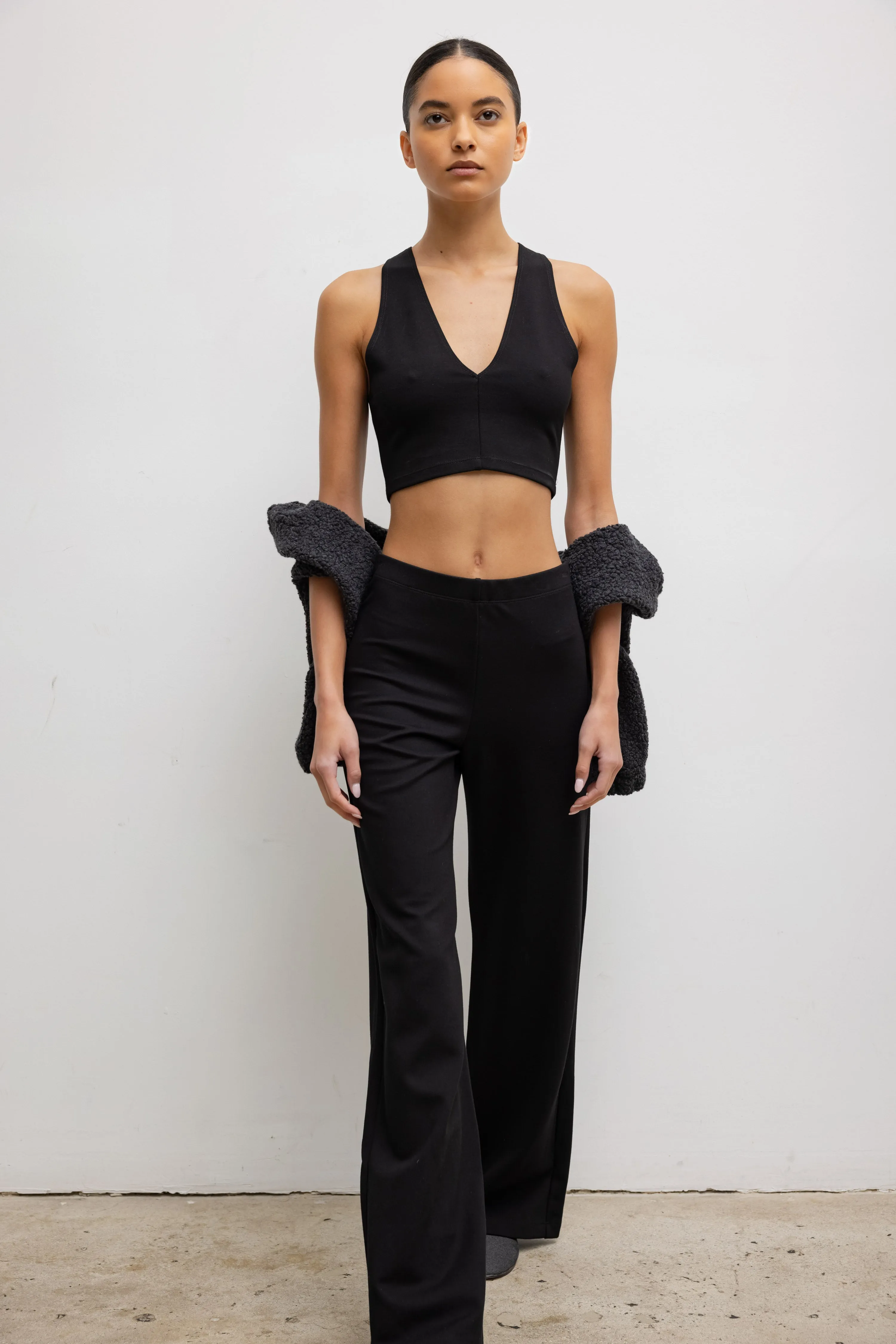Rio V Crop Tank sold by Leset product image thumbnail 4