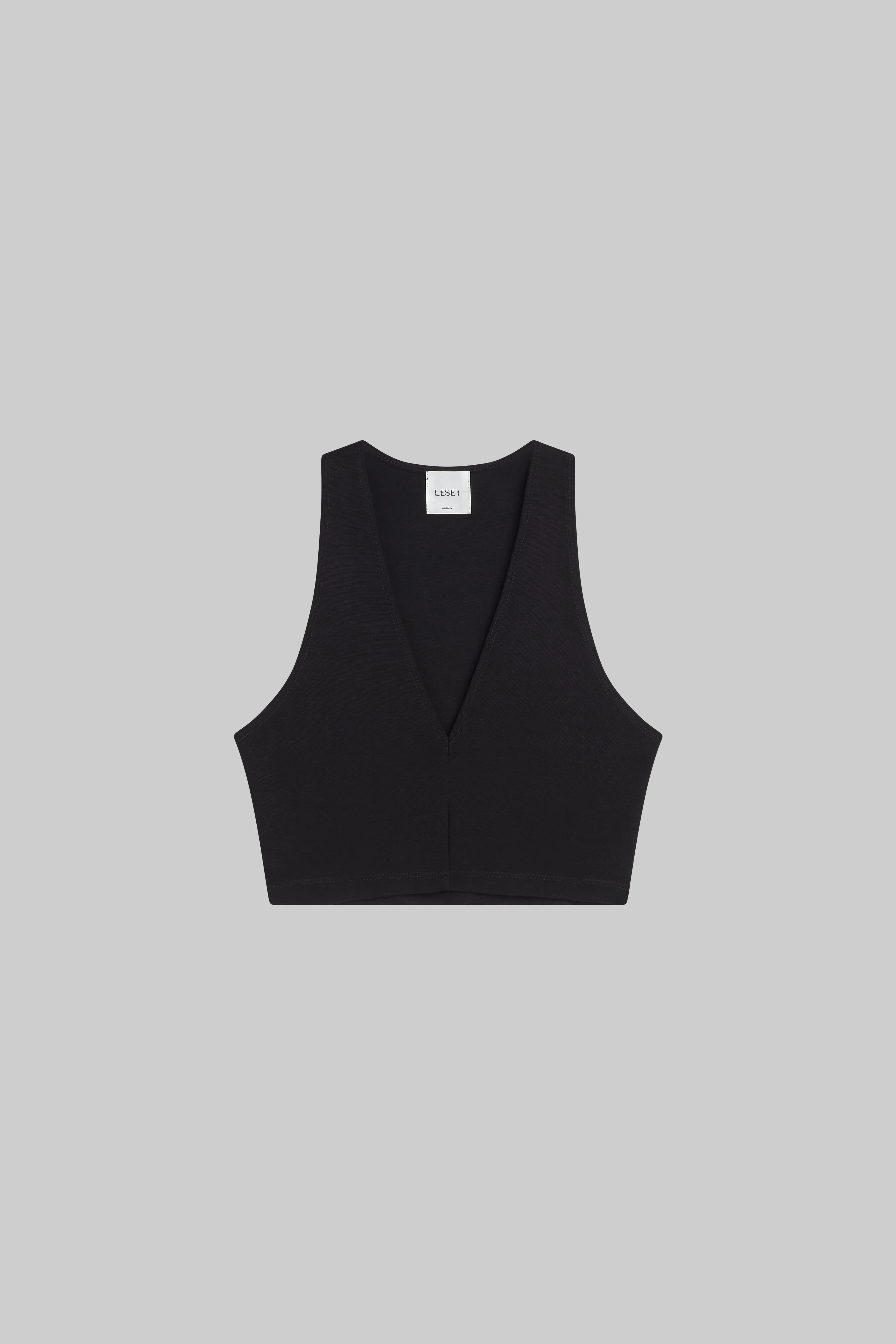 Rio V Crop Tank sold by Leset product image thumbnail 2