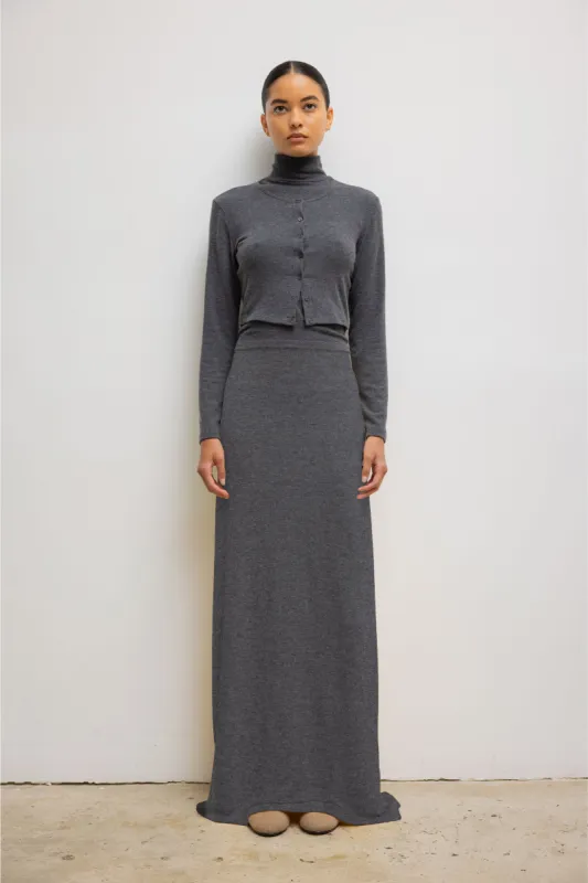 Lauren High Waist Maxi Skirt sold by Leset