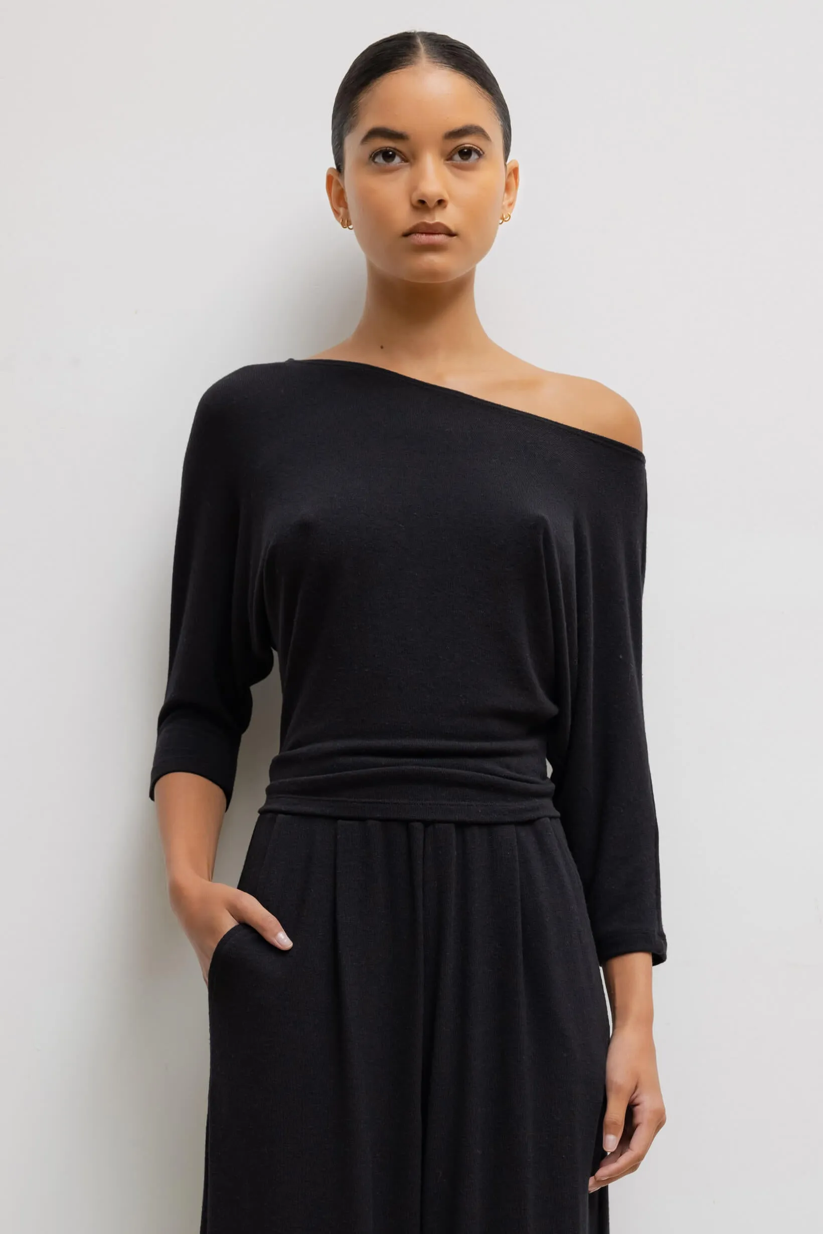 Lauren Off Shoulder Top sold by Leset