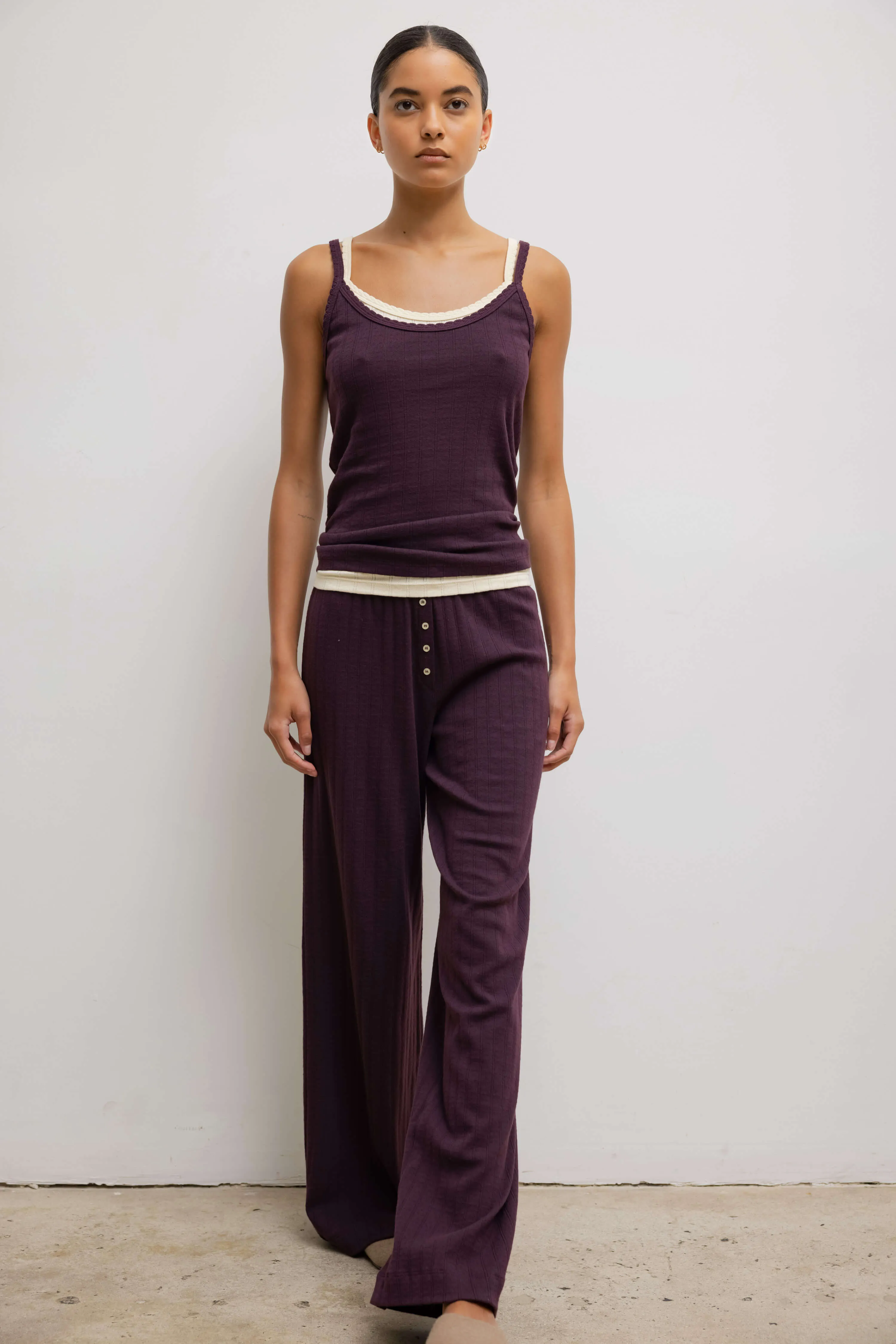 Pointelle Tank sold by Leset product image thumbnail 4