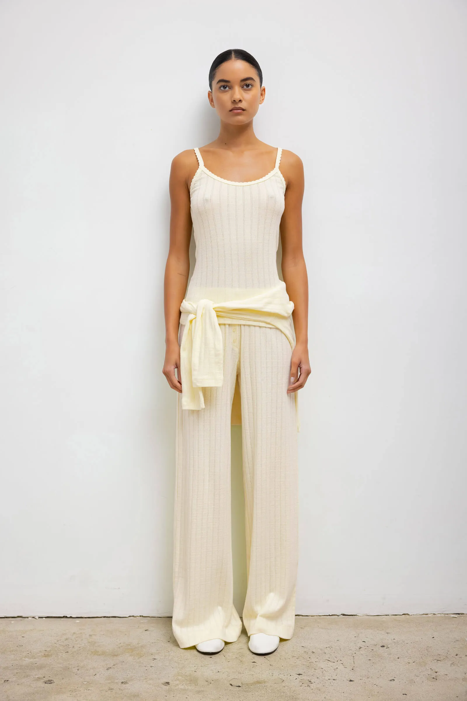 Pointelle Tank sold by Leset product image thumbnail 2