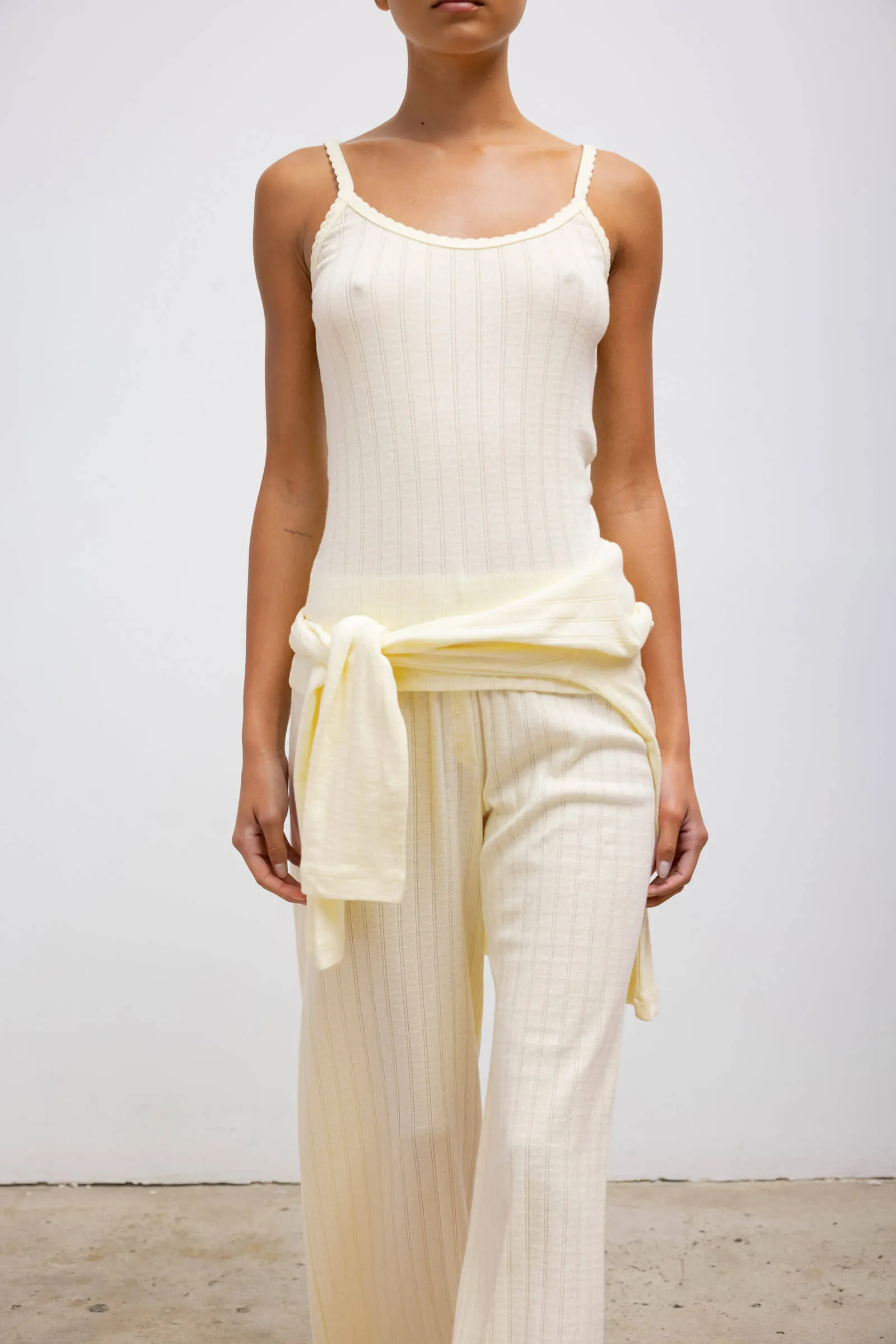 Pointelle Tank sold by Leset product image thumbnail 4