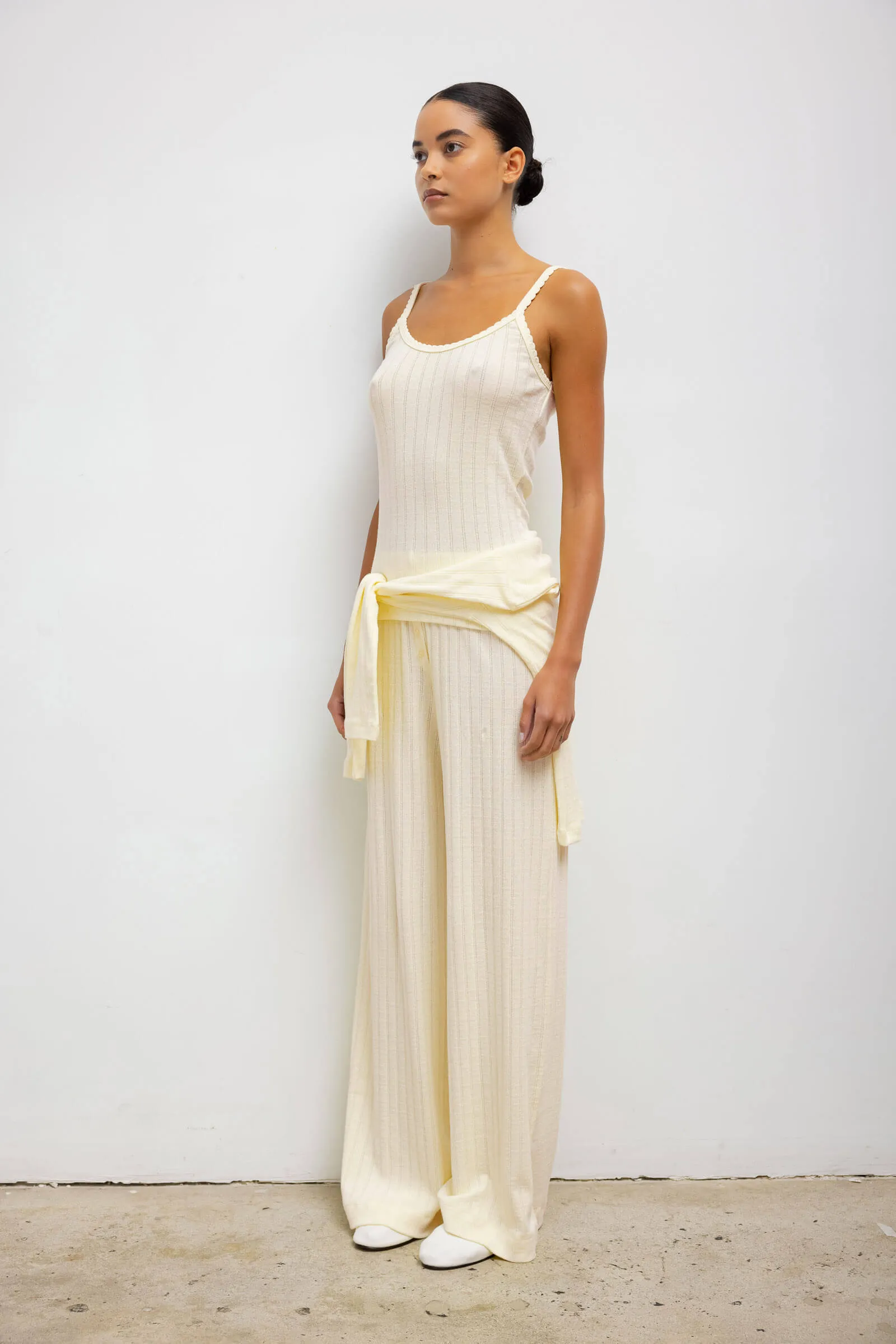 Pointelle Tank sold by Leset product image thumbnail 5