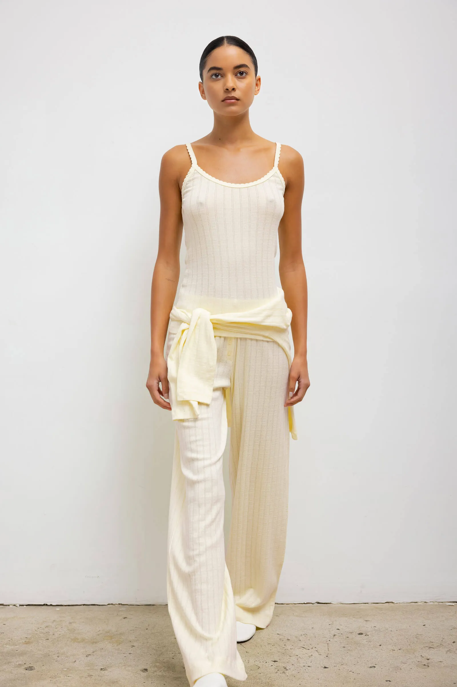 Pointelle Tank sold by Leset product image thumbnail 3